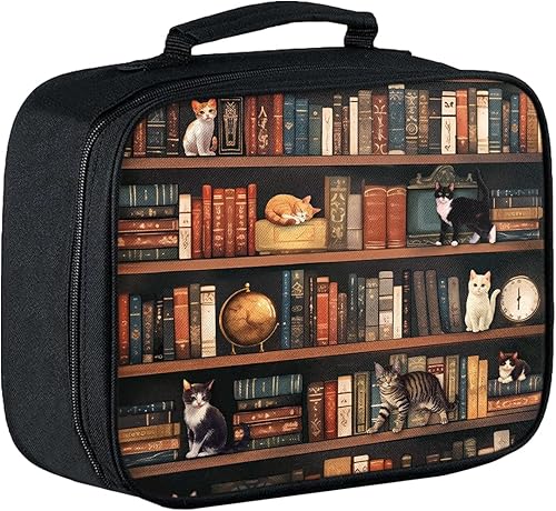 Miniatura 10 de Lonchera para niños, lonchera aislada para niños, adolescentes, niños y niñas, con bolsillo con cremallera, bolsa de almuerzo reutilizable portátil