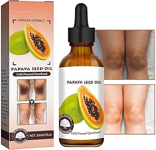 GFOUK Papaya Seed Oil, Papaya Seed Oil,Papaya Oil Organic For Skin, Skin Brightener,Combat Skin Imperfections, Large Pores, Dark Spots And Blemishes (1PC)