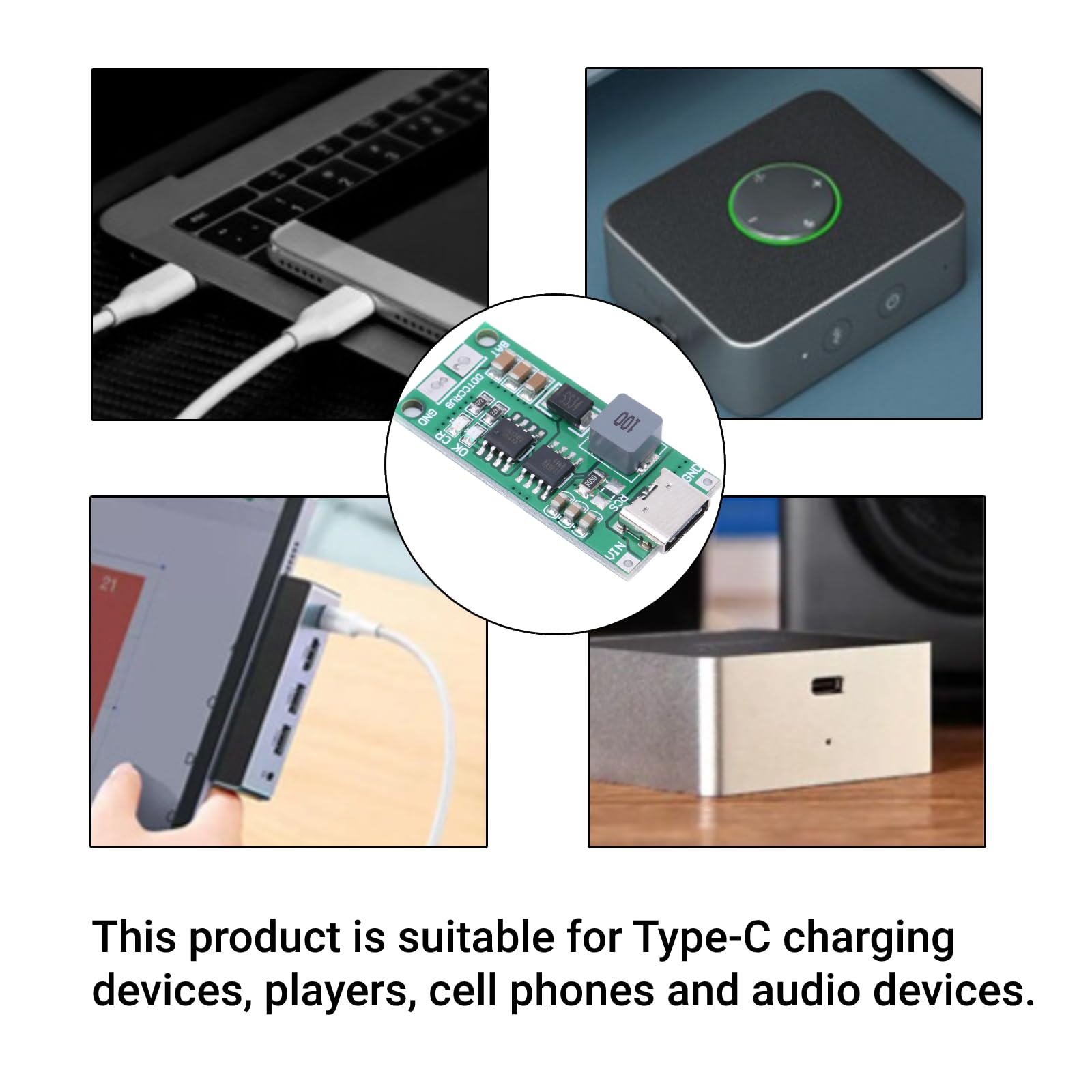 Modulo Caricabatteria 4S-2A Per Litio - Step-up, Ingresso DC 3-6V, Uscita 16.8V - Foto 6