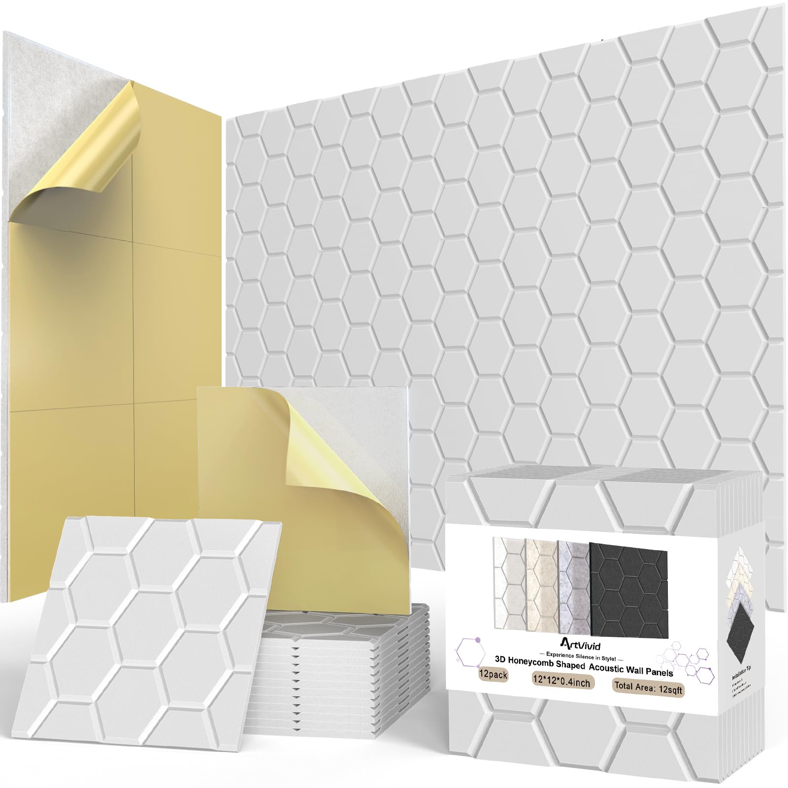 Honeycomb Hexagon Acoustic Panels