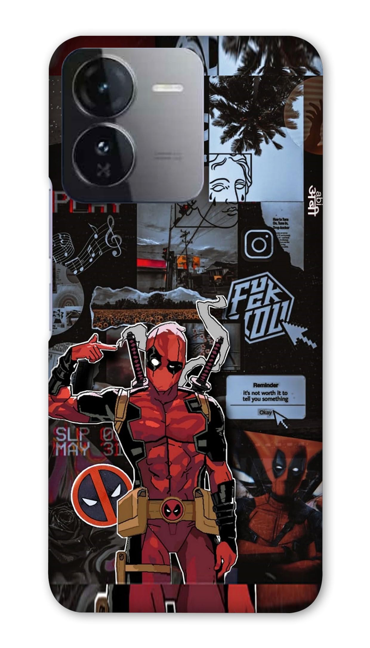 NDCOM for iQOO Z9 Back Cover | Premium iQOO Z9 Cover | Durable iQOO Z9 5G Back Cover for Maximum Protection | Superhero Collage Printed (B0DF383MLT) Amazon Price History, Amazon Price Tracker