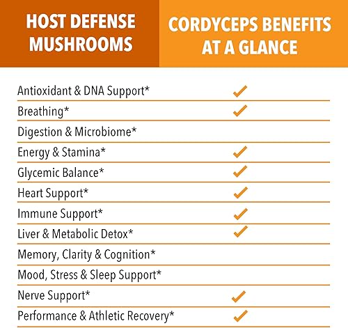 Miniatura 6 de SIBA Extracto de hongo Cordyceps ultra concentrado  100% cuerpos fructíferos, orgánico  Energía natural, vitalidad y resistencia  120 cápsulas