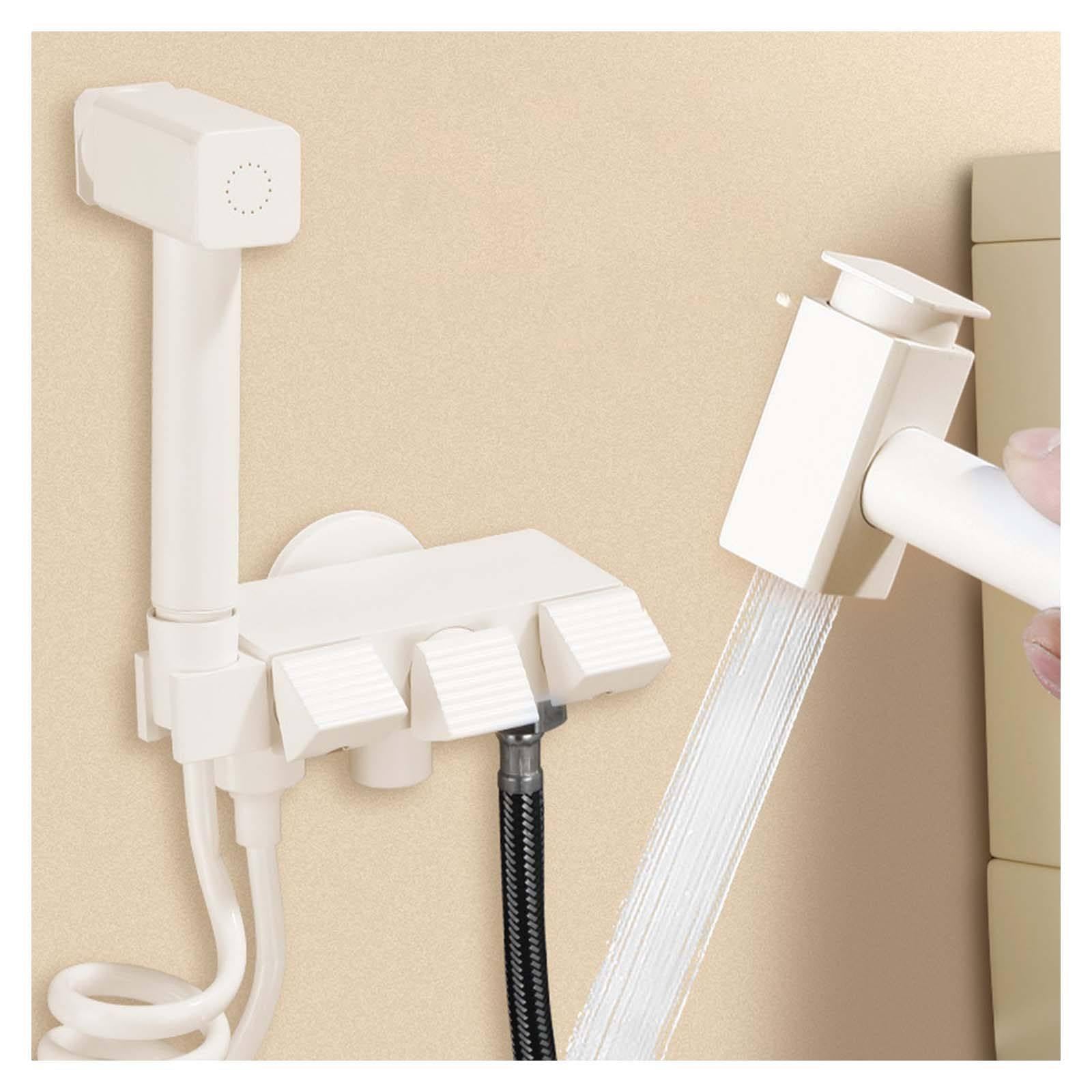 Ducha higiénica para WC con válvula de 3 ángulos para un control preciso del agua