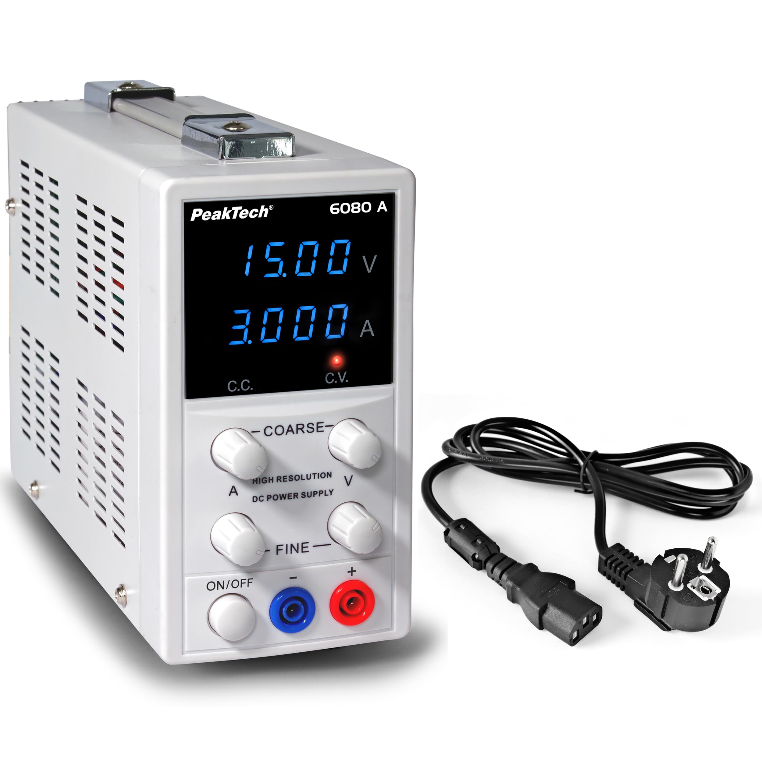 peaktech 6080 a alimentation de