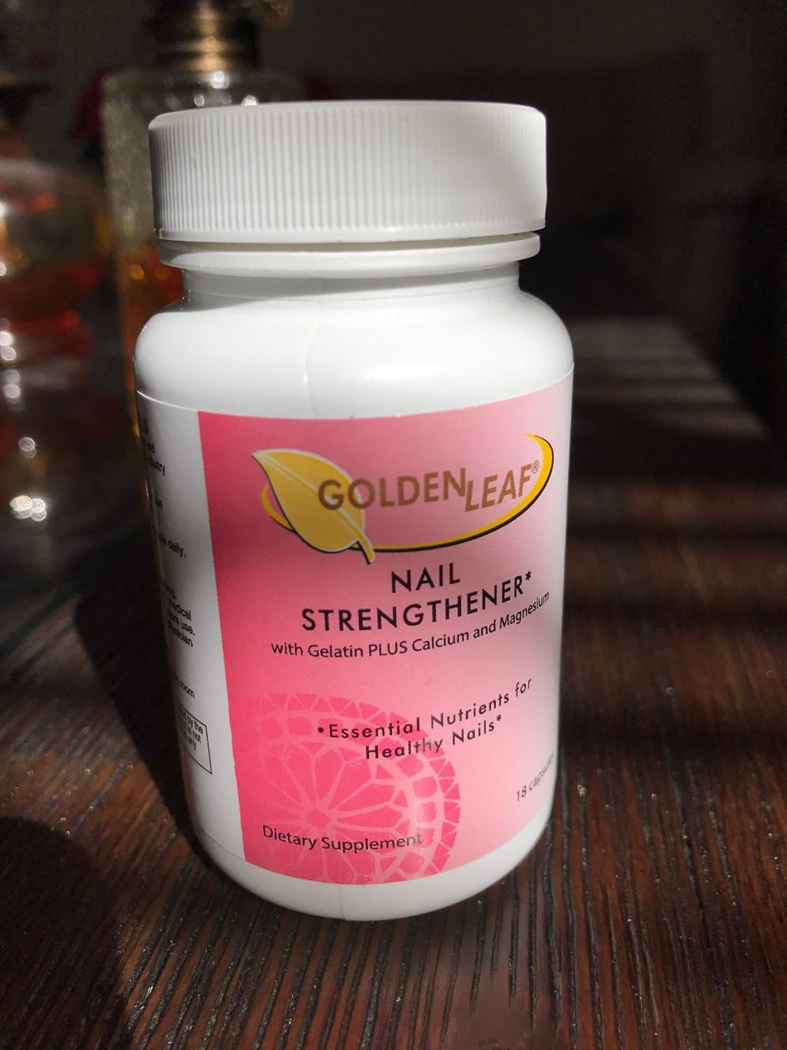 Nail Strengthener with Gelatin PLUS Calcium and Magnesium