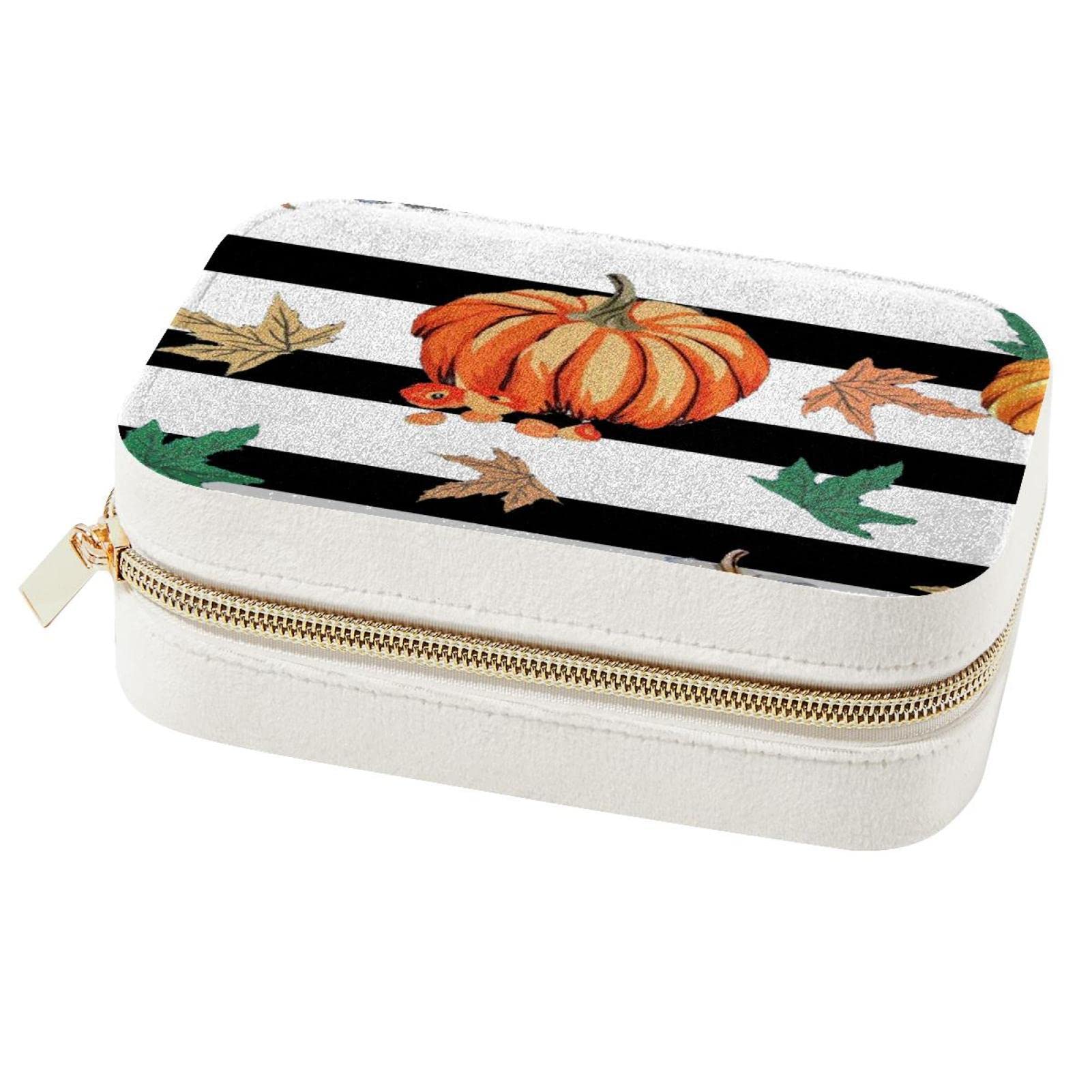Boîte de rangement bijoux citrouille, cadeau original femme