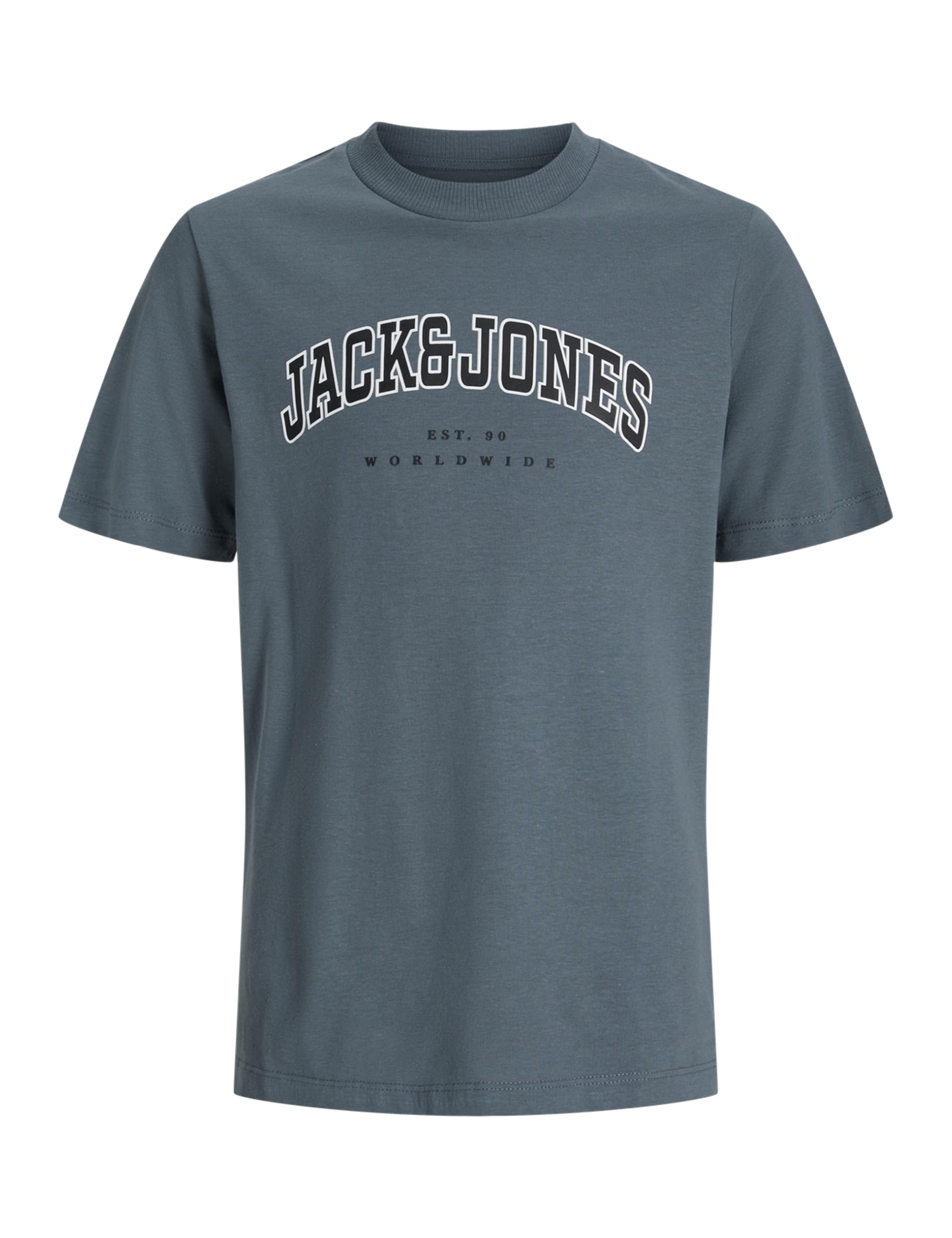 JACK & JONES Herren Jjecaleb Varsity Tee Ss O-Neck Noos Pls