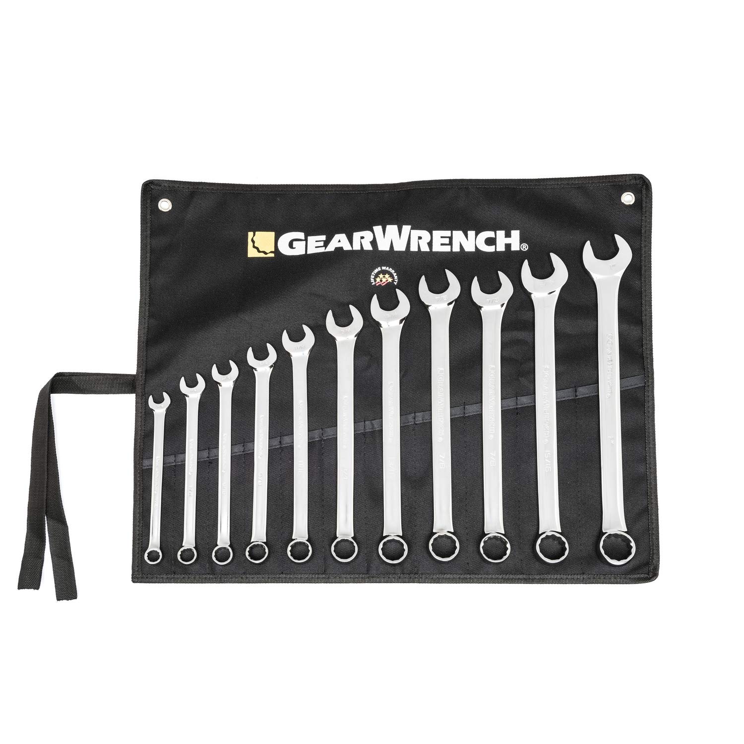 GEARWRENCH 44 Piece Wrench Set - SAE & Metric -15 GEARWRENCH 44 Piece Wrench Set - SAE & Metric -15