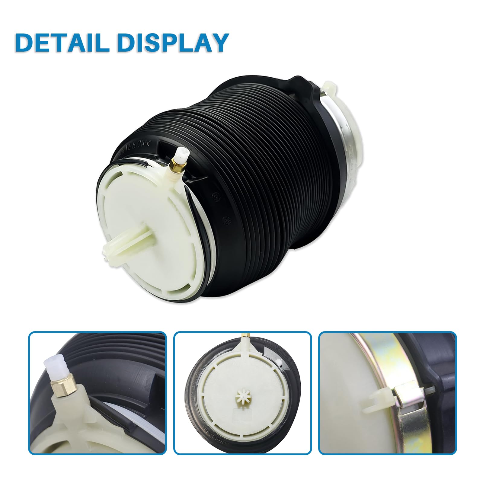 Coppia di sospensioni pneumatiche per asse posteriore compatibile con A6 4F2 C6 Avant 4F5 Allroad 4FH 2.0L-5.2L 2004-2011, ricambio per 4J4000A 4F0616001J01