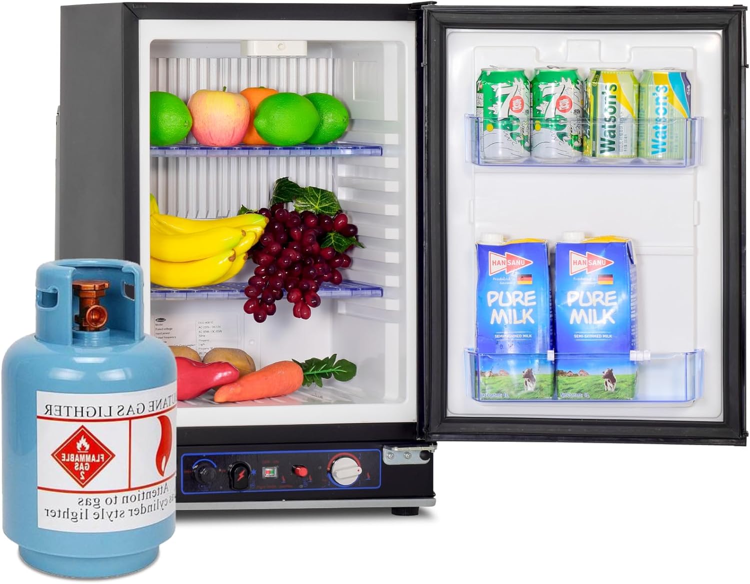 RV Refrigerator 3 Way Propane Refrigerator LPG/110V/12V, RV