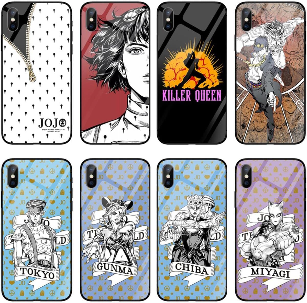 JoJo's Bizarre Adventure iPhone Cases with Adventure Phone Case Compatible with