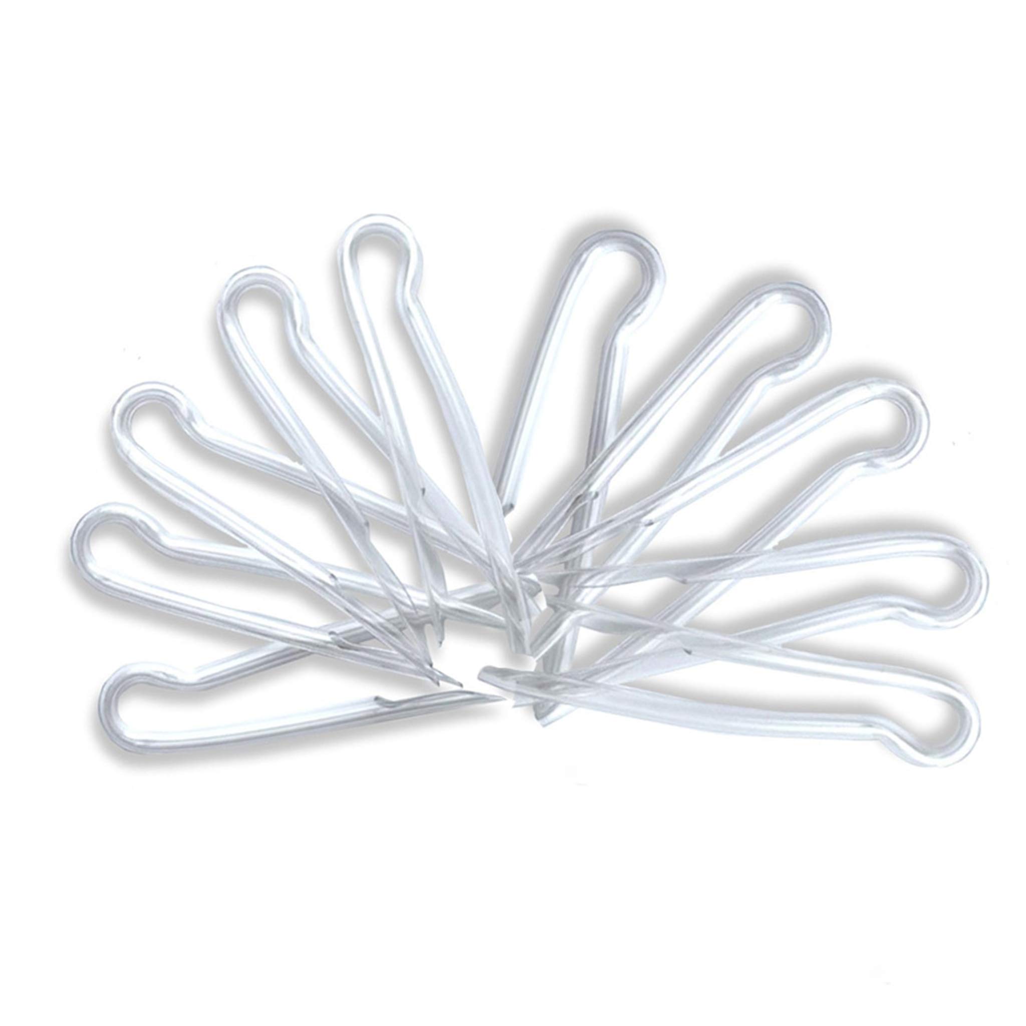 BTE Earmold Pre Bent Hearing Aid Tubes 5pcs Moisture Free Thick Wall