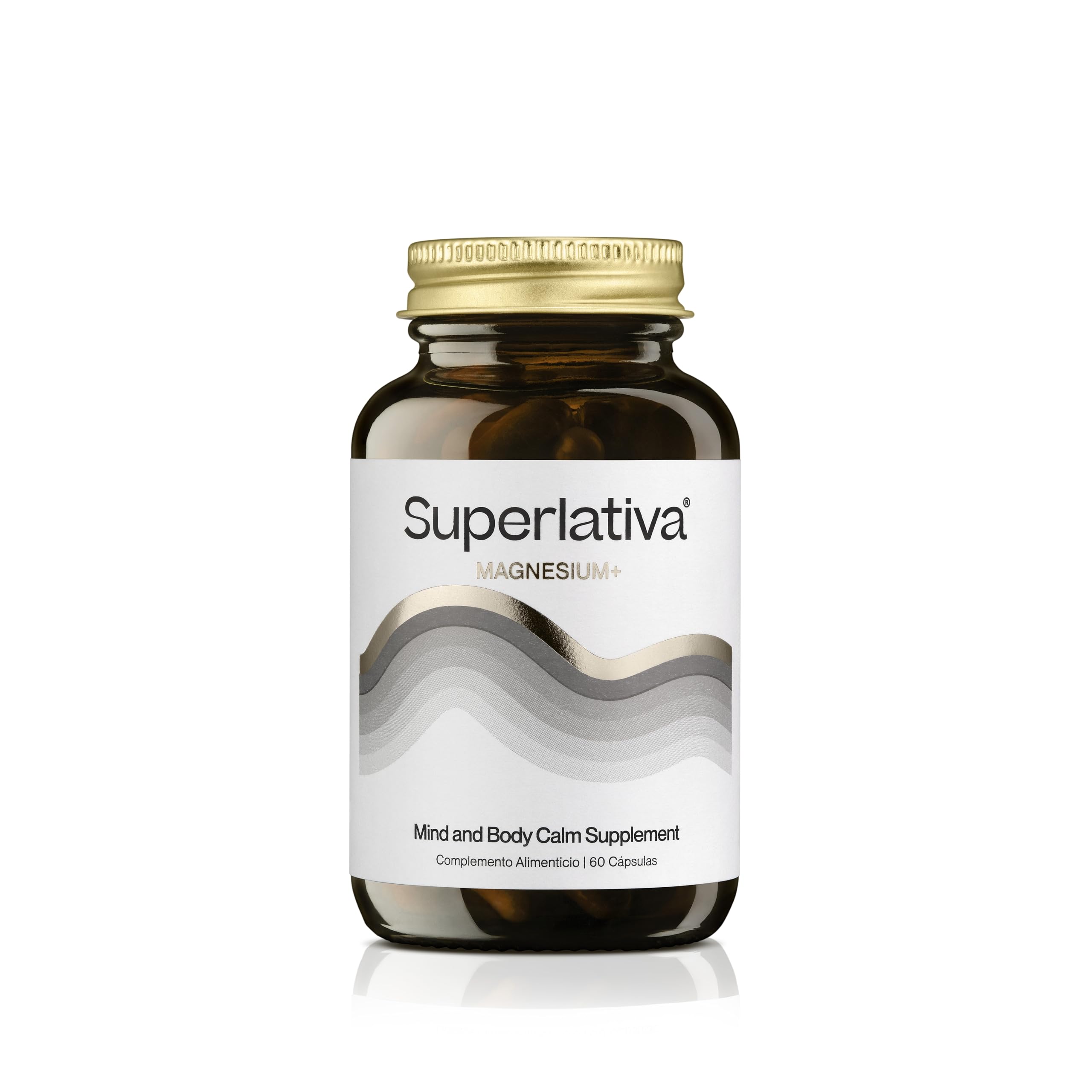 Magnesio Bisglicinato + ATAMg® Patentado – Alta Biodisponibilidad – Relajación Muscular y Mental – Reduce Cansancio y Fatiga – Sistema Nervioso – 60 Cápsulas Veganas | Superlativa Magnesium+ — view 2