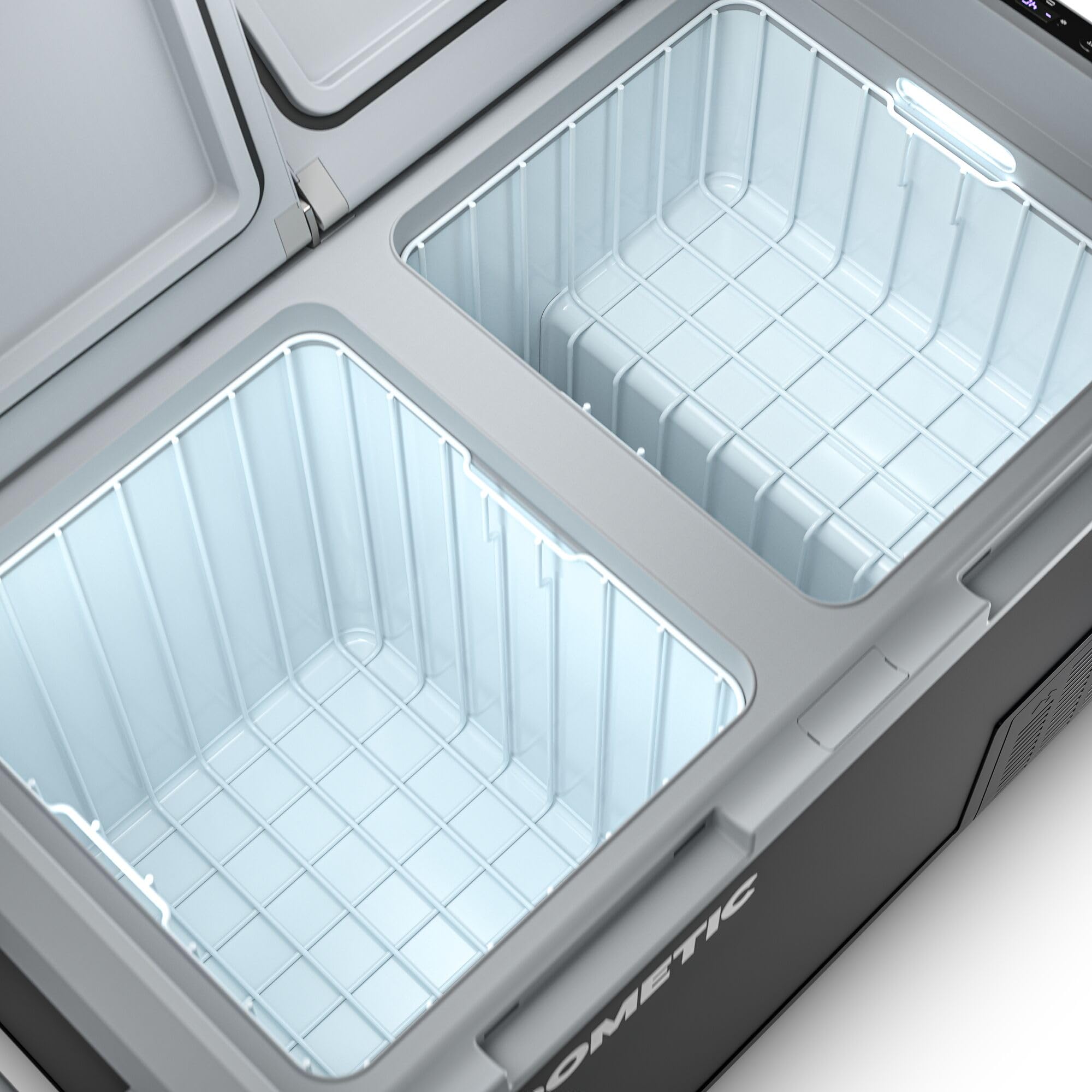 Dometic CFF70 glacière à compresseur 70L – 12/24V et 100–240V AC/DC – Glacière électrique pour voiture, camping-car et bateau – Plage de température +20 °C à –18 °C
