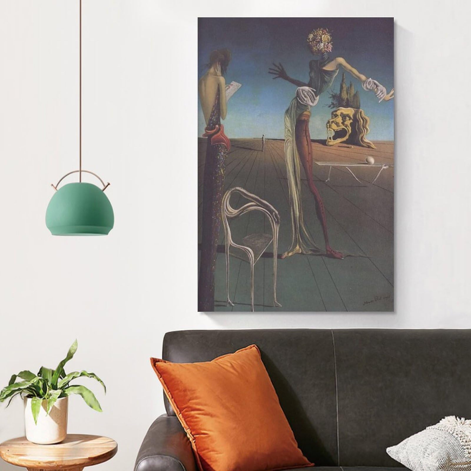 額装済ポスター/サルバドール・ダリ/The Rose/アート作品/インテリア