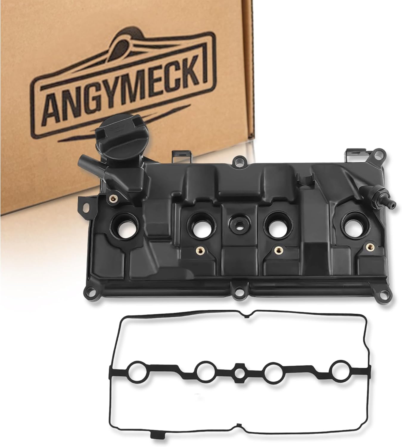 Engine Valve Cover W/Gasket Compatible with Nissan Juke 2011-2017 Compatible with Nissan Sentra 2017-2019 132641KC0A 132641KC1A