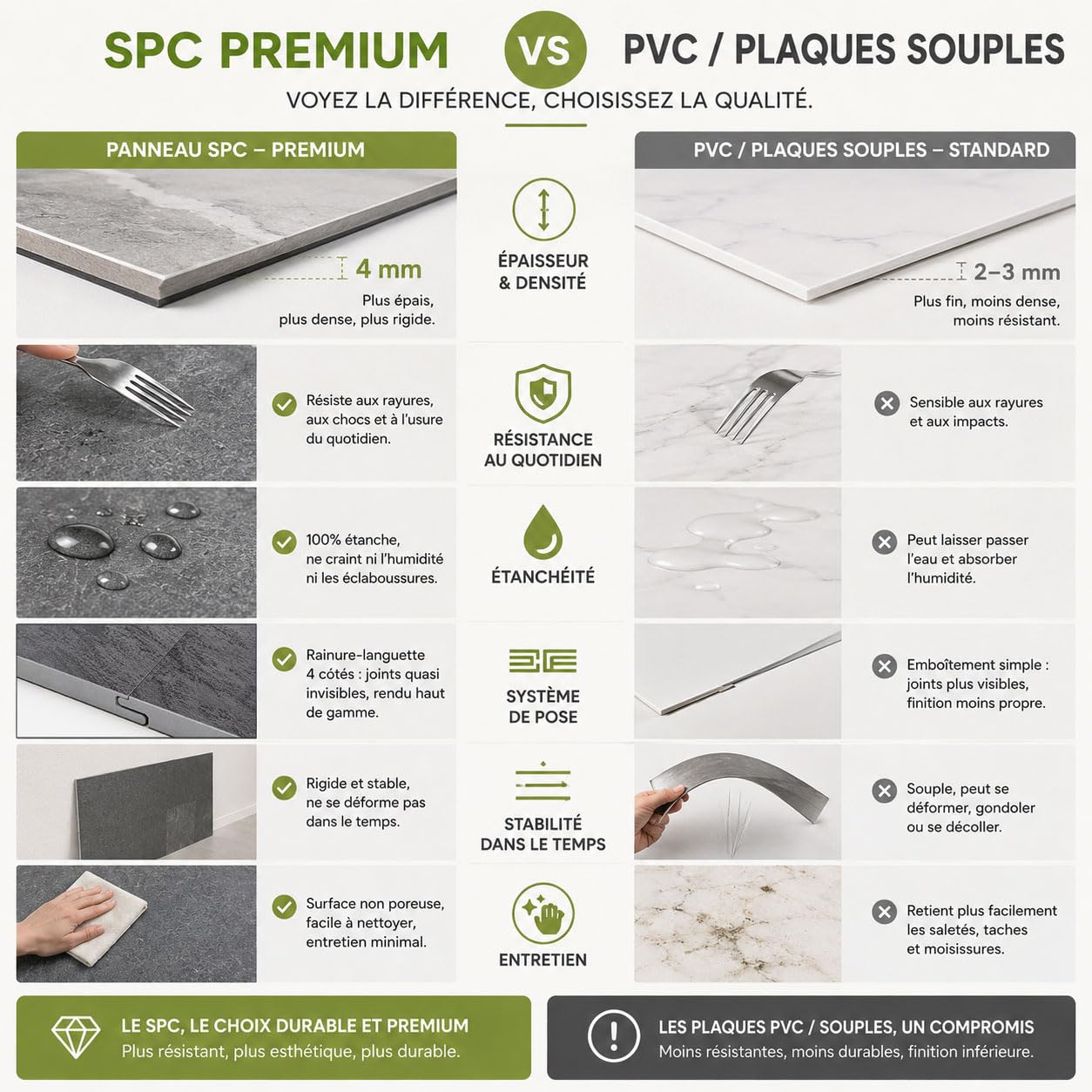 Paredes 3D Panel de pared de baño y ducha impermeable efecto piedra negra – Azulejos de pared para pegar y credence cocina imitación piedra – 6 losas SPC 60 x 30 cm (1,08 m2)