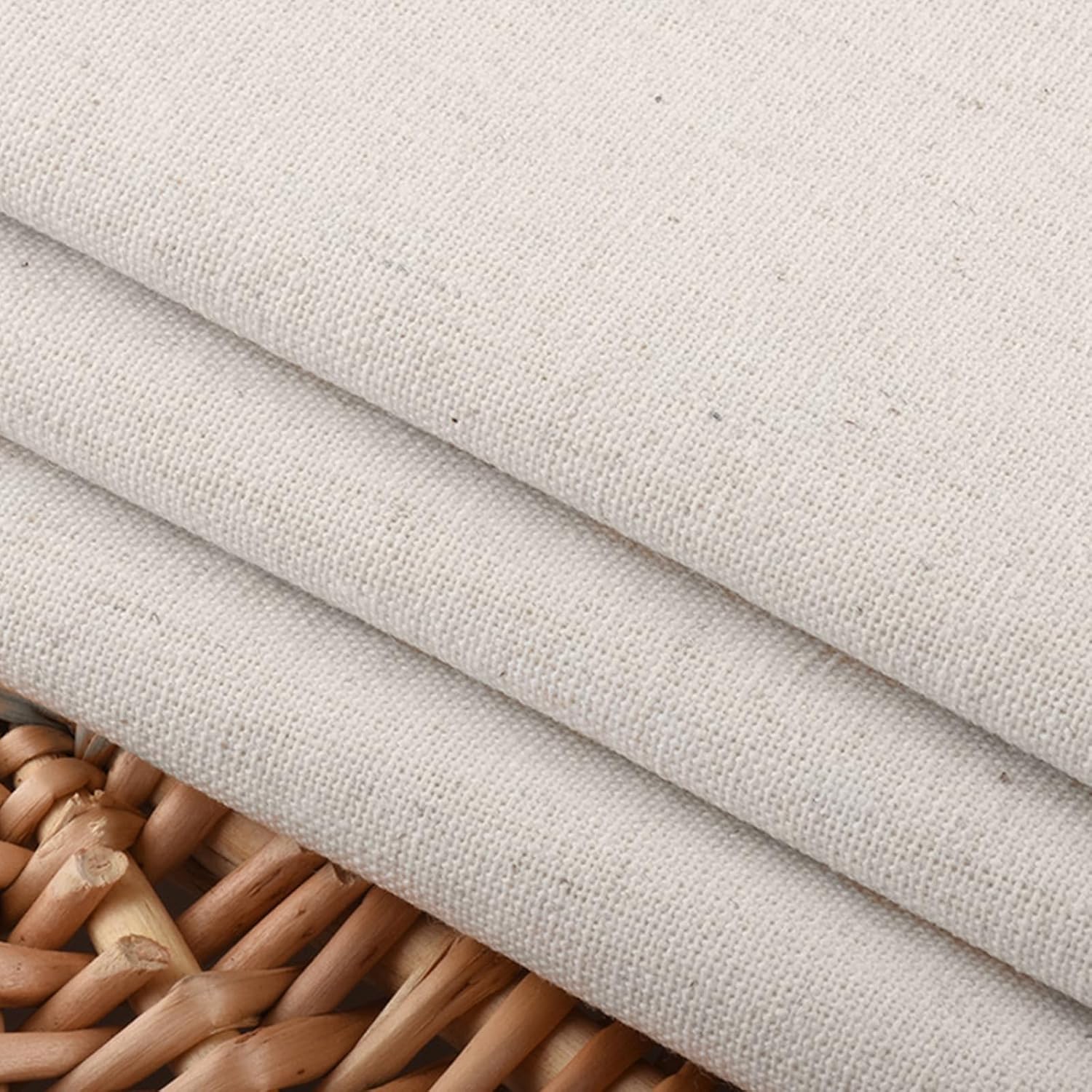 bufftieo Beige Shower Curtain for Bathroom Boho Linen Farmhouse Tassel Shower Curtain Set 72" x 72"