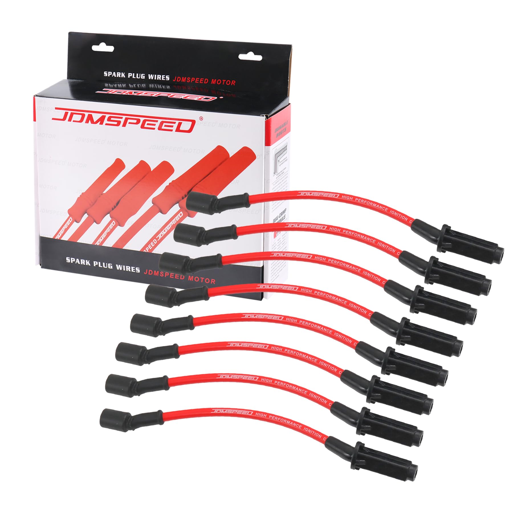 JDMSPEED 10.5MM Performance Spark Plug Wires Set