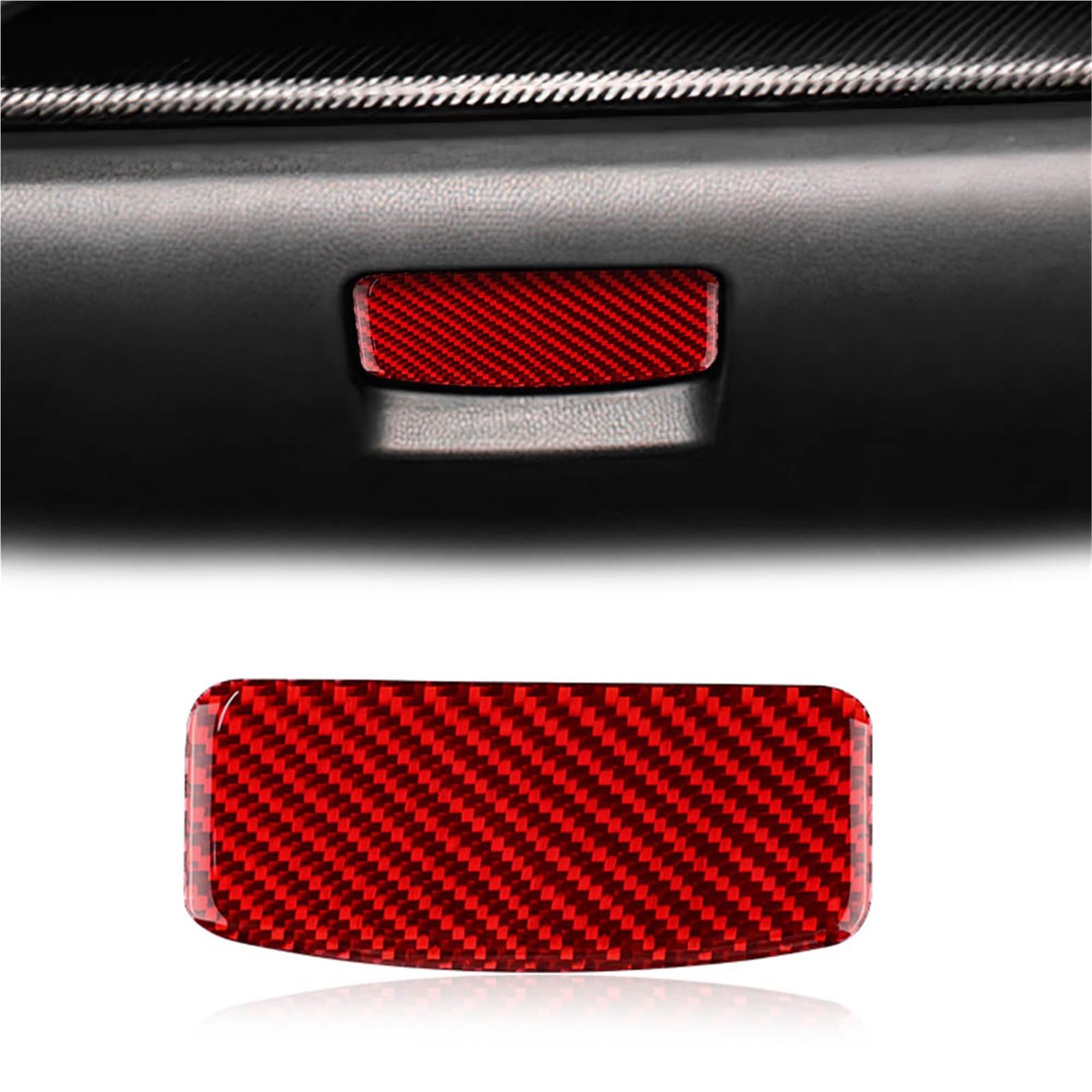 Interior Decoration for Subaru Crosstrek 2024 Carbon Fiber Sticker RHD LHD Car Co-Pilot Storage Interior Trim Accessories