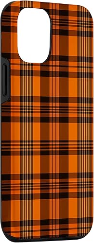 Miniatura 3 de iPhone 1212 Pro Fall Plaid Halloween Naranja y Negro Acción de Gracias Otoño Case
