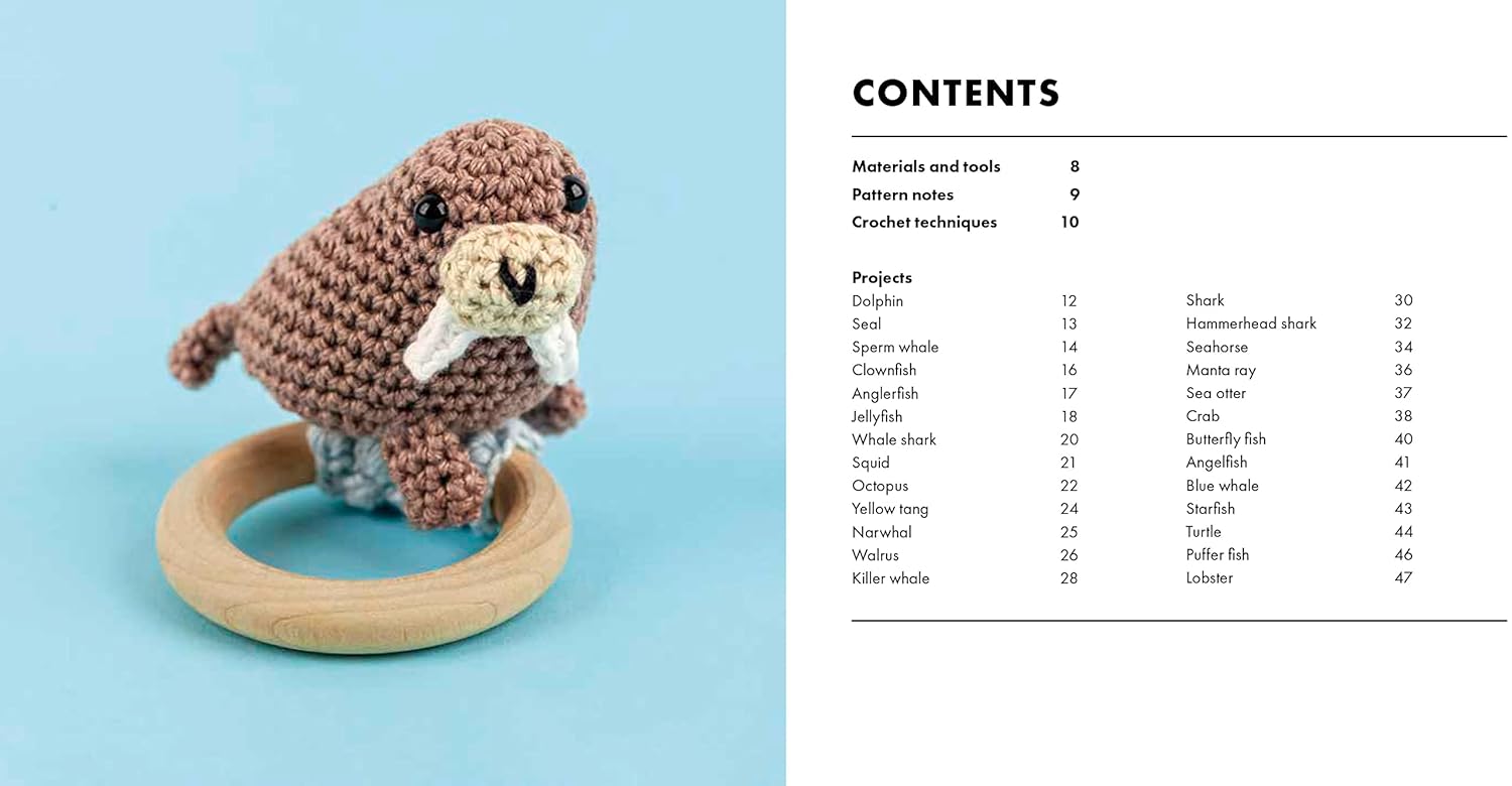 Mini Amigurumi Ocean: 26 tiny creatures to crochet - Image 4