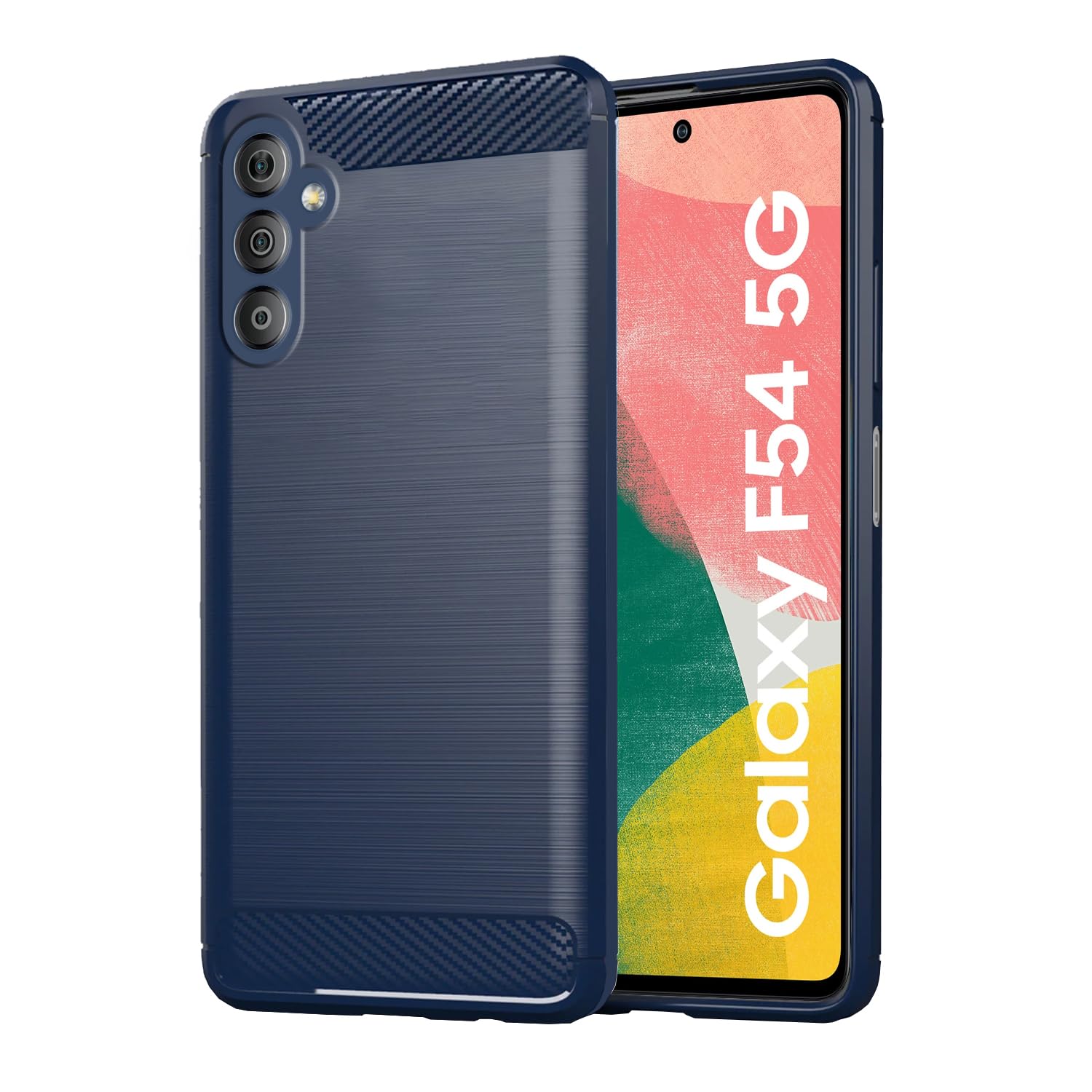 Pikkme Samsung Galaxy F54 / M54 5G Back Cover |Hybrid Shock Proof | Matte Soft Silicon Flexible | Back Case for Samsung Galaxy F54 / M54 5G (Blue) (B0CBTSJQHN) Amazon Price History, Amazon Price Tracker