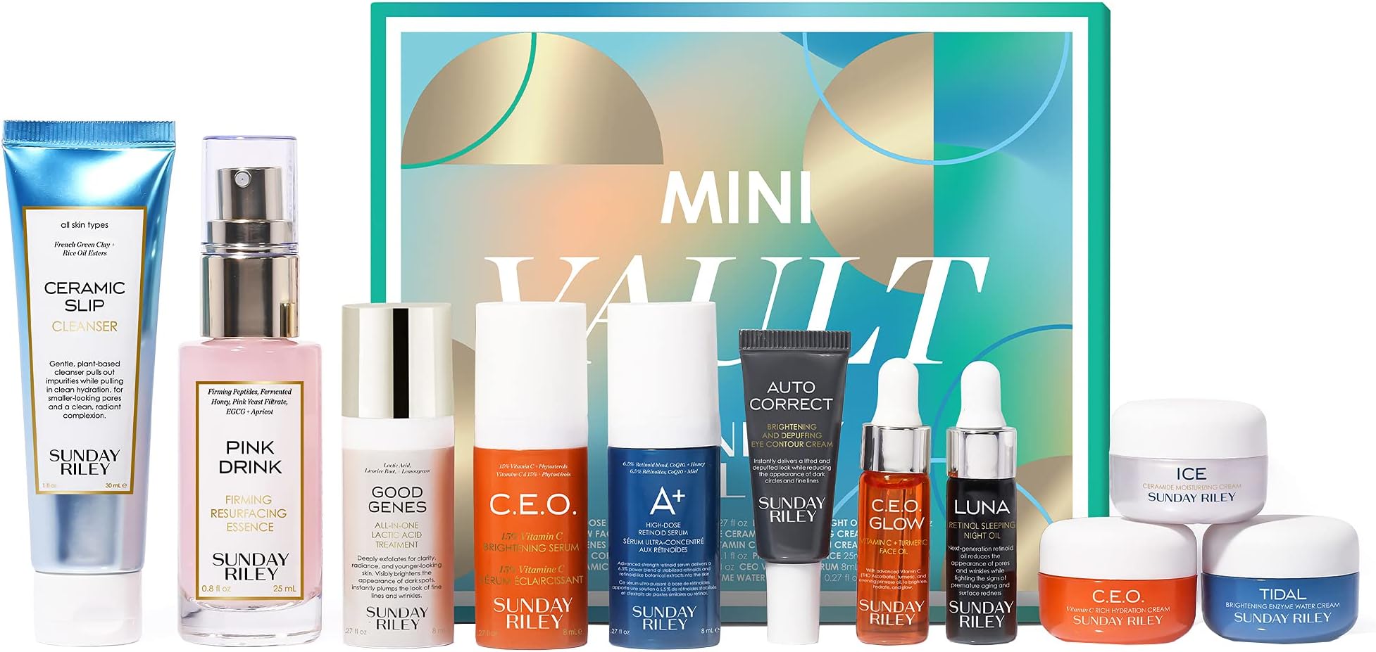 Sunday Riley Mini Vault Skincare Collection, Limited Edition, 1 ct.