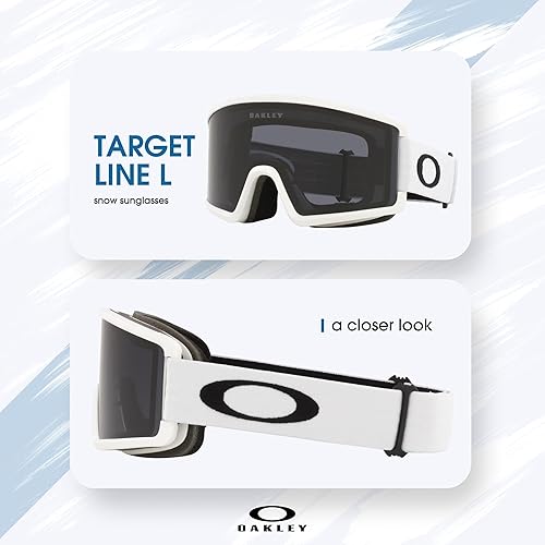 Miniatura 9 de Oakley Target Line MEDIUMLARGE Ski Goggles For Men For Women OO7120, OO7121 + BUNDLE with Designer iWear Eyewear Kit