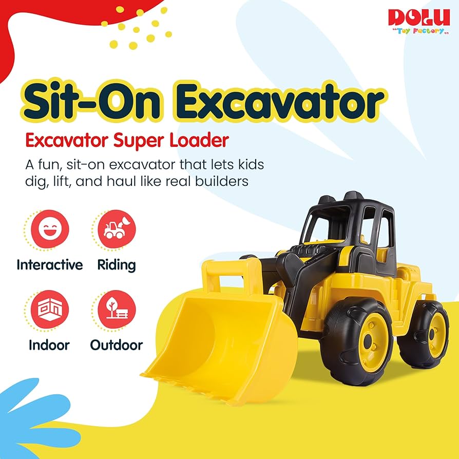 Dolu – Excavator Super Loader, 69 cm (6267134) : Amazon.co.uk