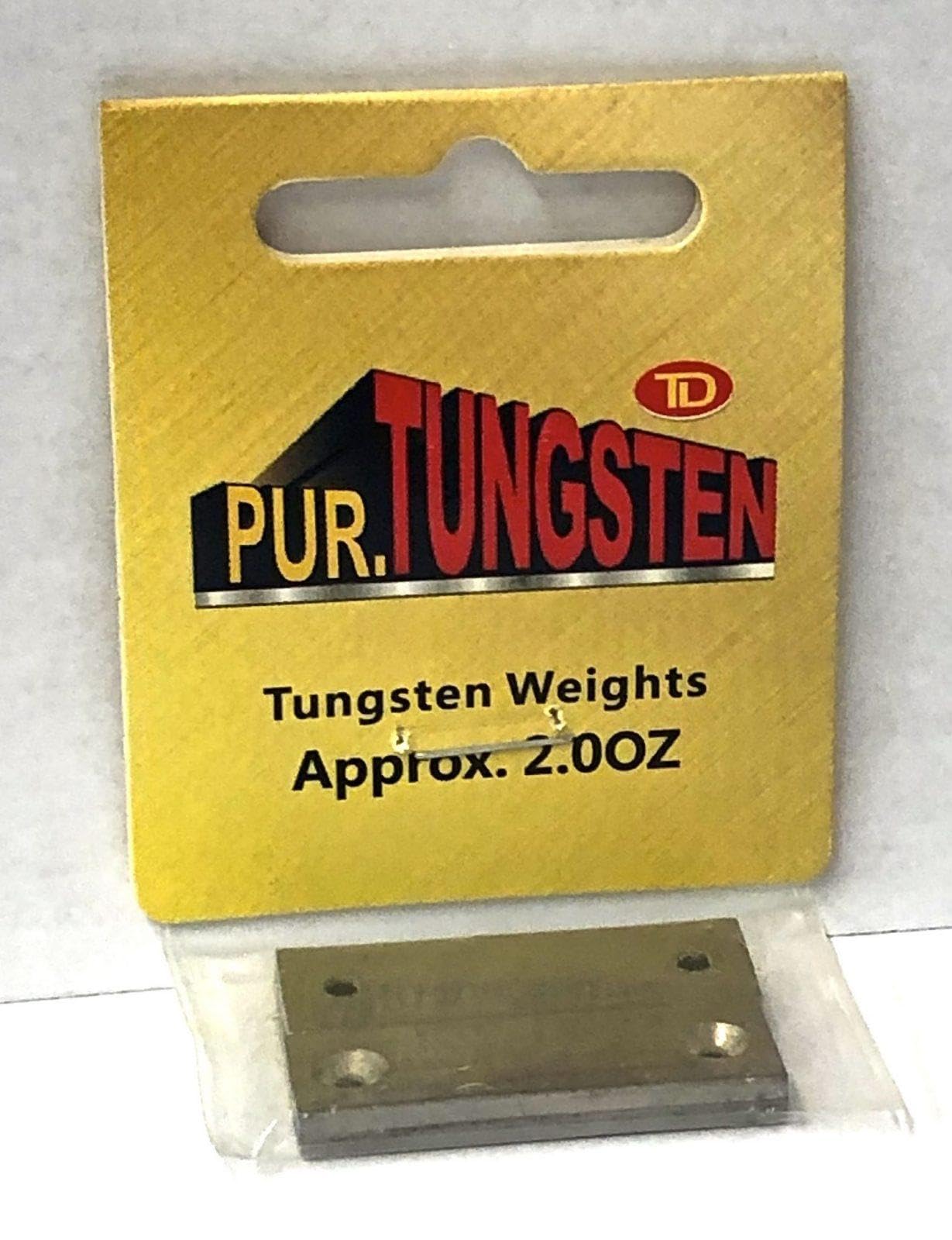 Pur.Tungsten Pinewood Car Tungsten Weight Plates (4 Pack of 1/2 oz. weights total 2 oz.) Pre-drilled Screw-on Tungsten weights environmentally friendly & LEAD-FREE Easy Mounting