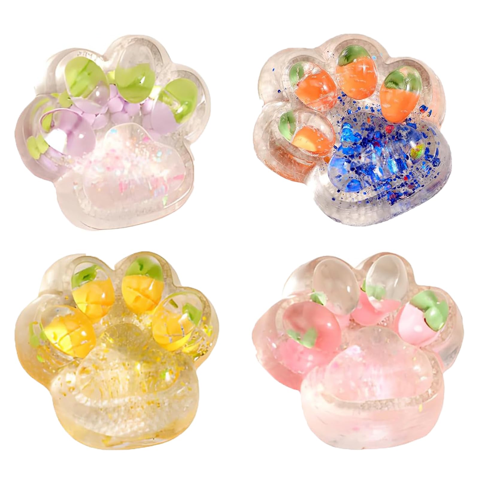 XXL Katzenpfoten Squishy 14cm - Riesen Anti-Stress Spielzeug Für Erwachsene & Kinder