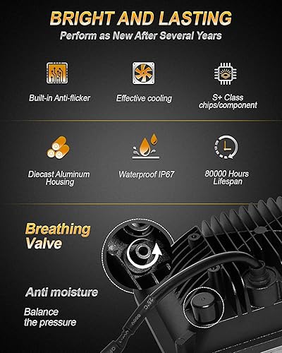 Miniatura 5 de Faros delanteros LED de 60 W de 4 x 6 pulgadas con DRL para H4651 H4652 H4656 H4666 H6545 Freightliner Kenworth Peterbilt International Volvo