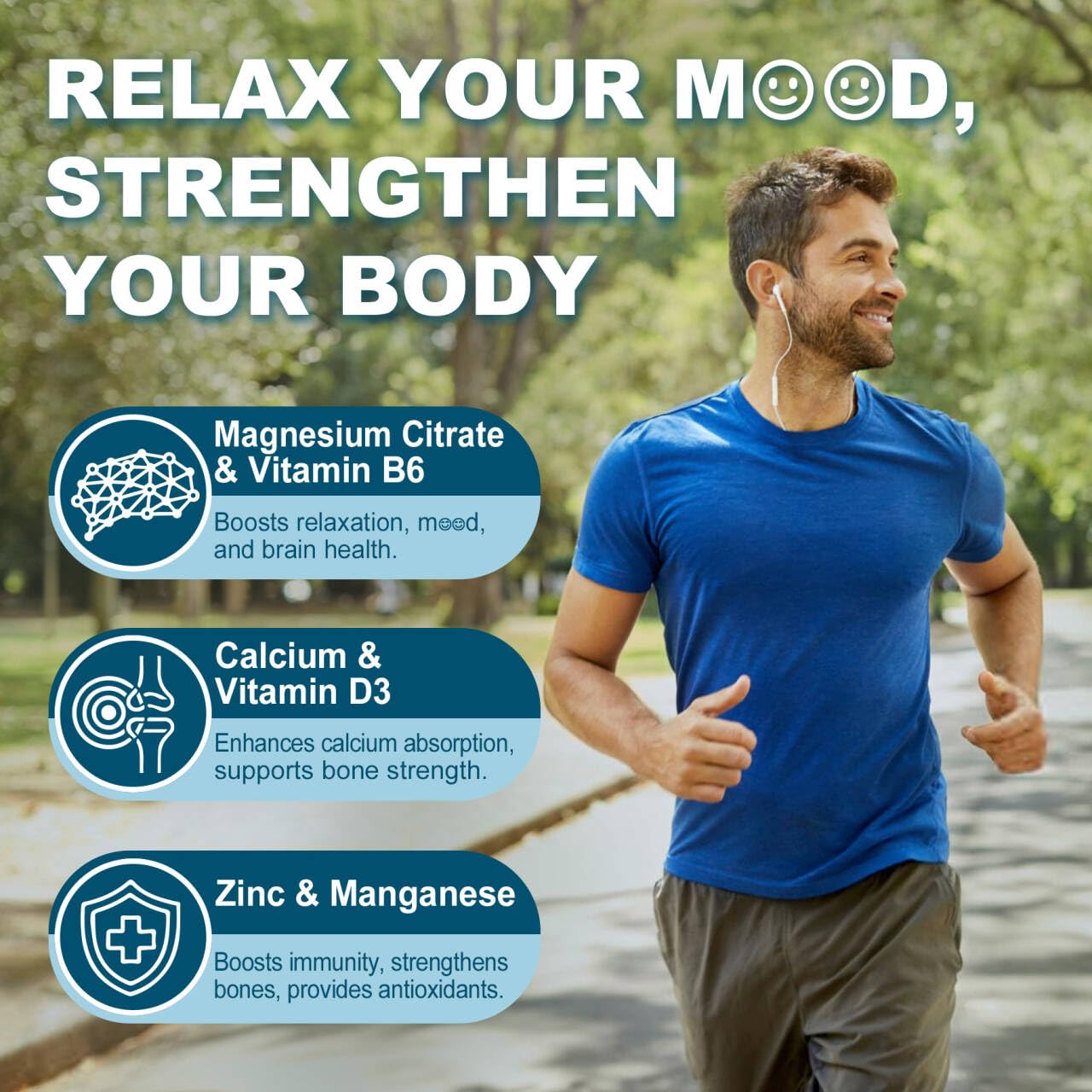 Magnesium Citrate Gummies 500mg for Women Men Sugar Free, Calm Magnesium — Amazon image 7