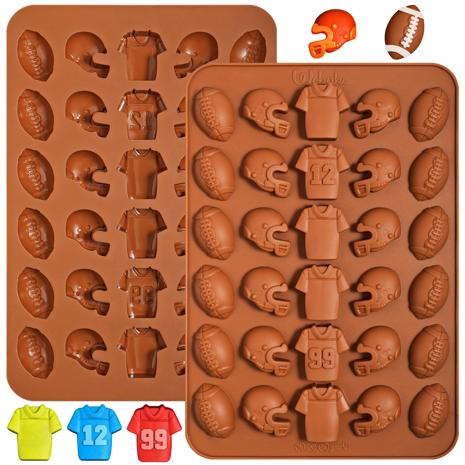 Moule à chocolat silicone 50 cavités antiadhésif pour un démoulage propre de vos bonbons
