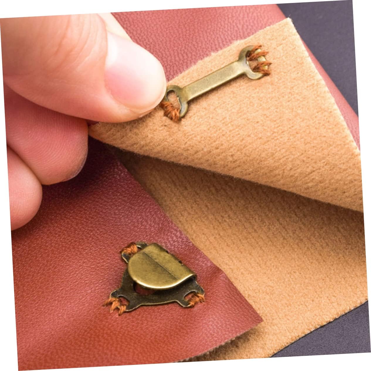 DOITOOL Trousers Metal Hooks and Eyes Hand Sewing Fasteners for Garment Projects Durable Lightweight Multi Color