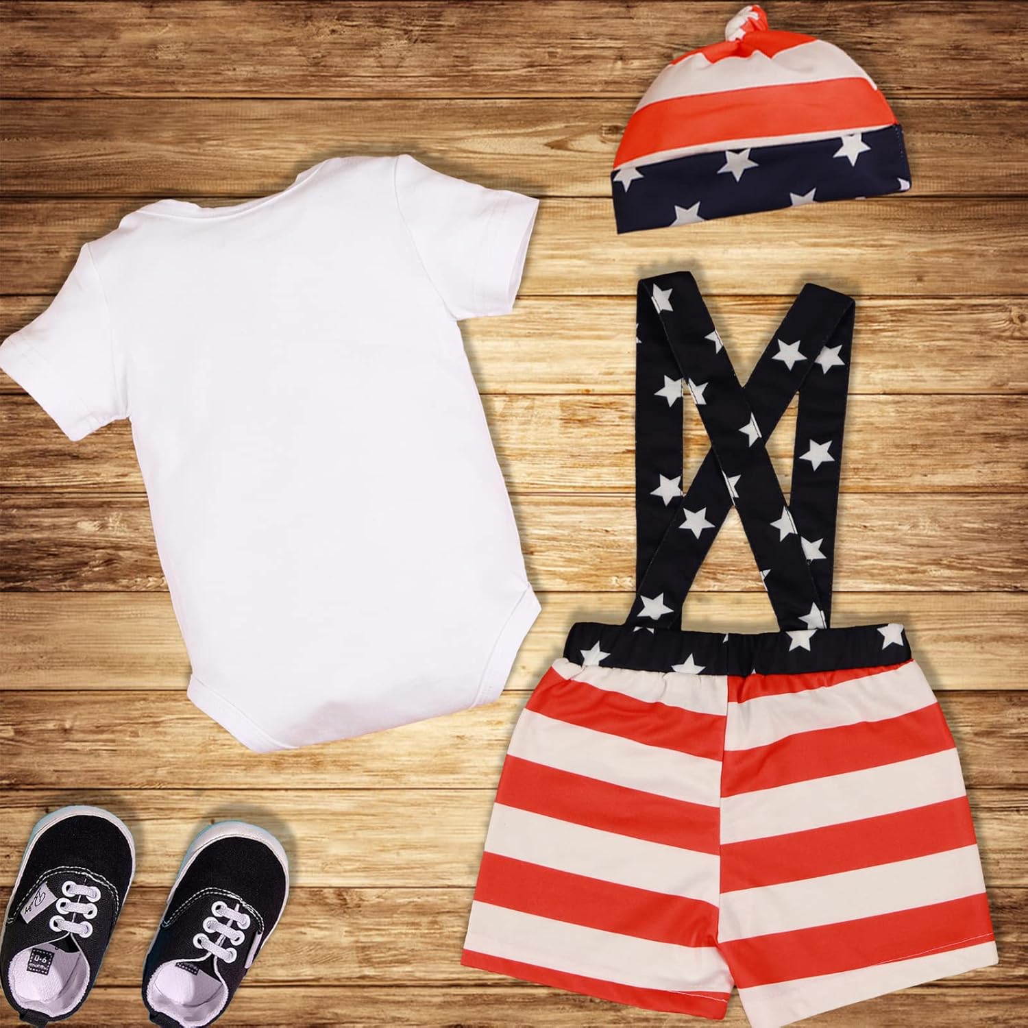 Baby Boy St. Patrick's Day Outfit，New Newborn My 1st St. Patrick's Day Long Sleeved Letter Top+pants+Hat 3Pcs Set - Image 3