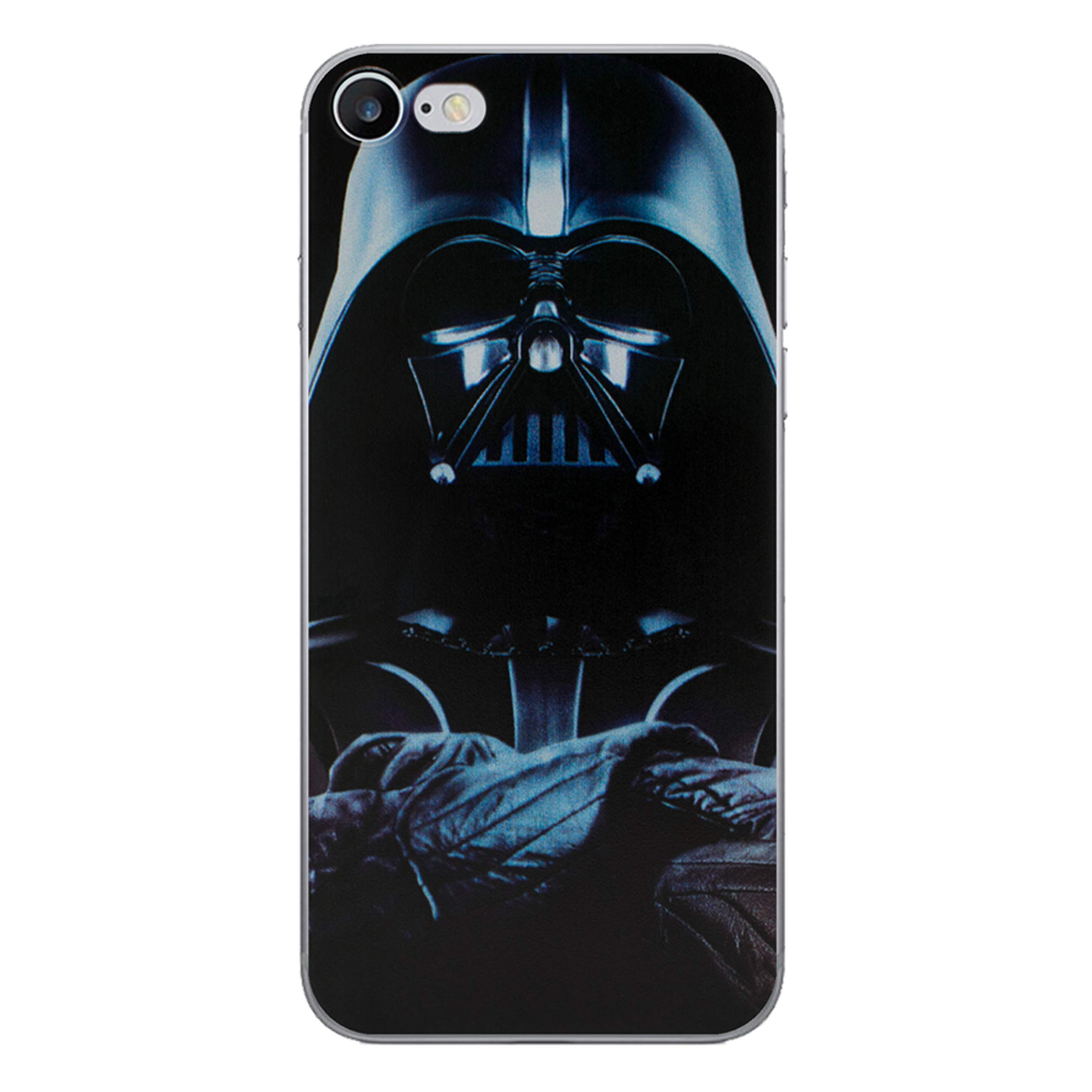 iPhone 6 Plus/6s Plus Star Wars Silicone Phone Case/Gel Cover for Apple iPhone 6S Plus 6 Plus/Screen Protector & Cloth/iCHOOSE/Darth Vader