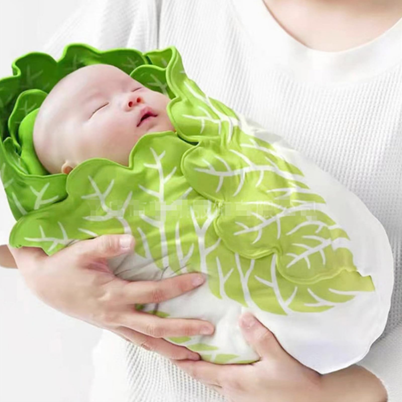 hubzclbl Couverture de Feuilles de Chou, Couverture de Jet de Sofa d'impression, Cadeaux pour la Maman, Couverture Portable de Confort pour Le lit et Le Sofa