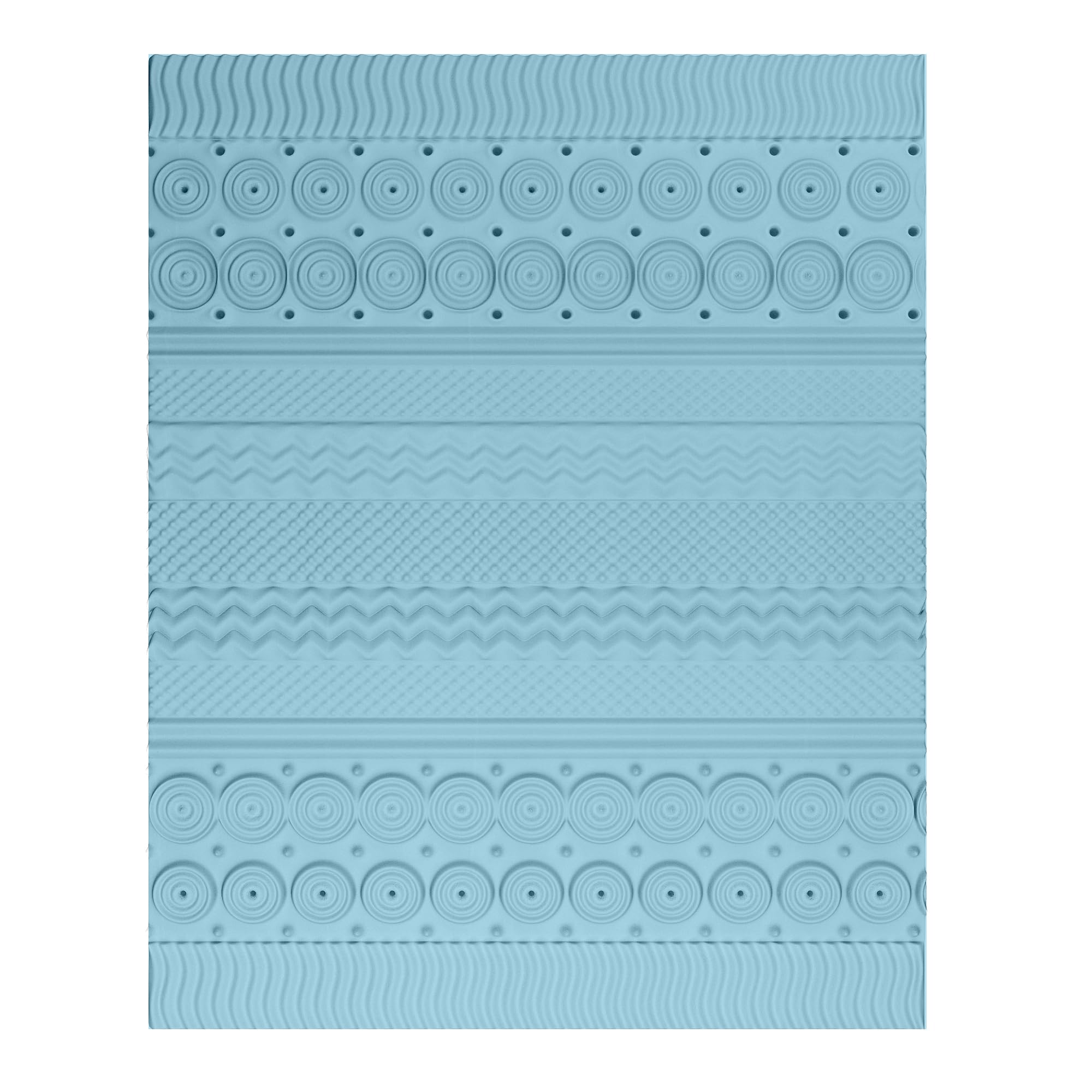 CATAVANA - Surmatelas 90x200 cm - Mousse à Mémoire de Forme 5 cm avec Gel - Confort Ergonomique avec 13 Zones de Soutien - Parfait pour Matelas 1 Place, Clic-Clac et Canapé Convertible