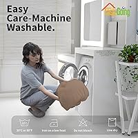 Vista 621 de Easy-Going - Funda elástica para sofá, 1 pieza, protector de muebles, suave, con parte inferior elástica, para niños, tela de jacquard de poliéster