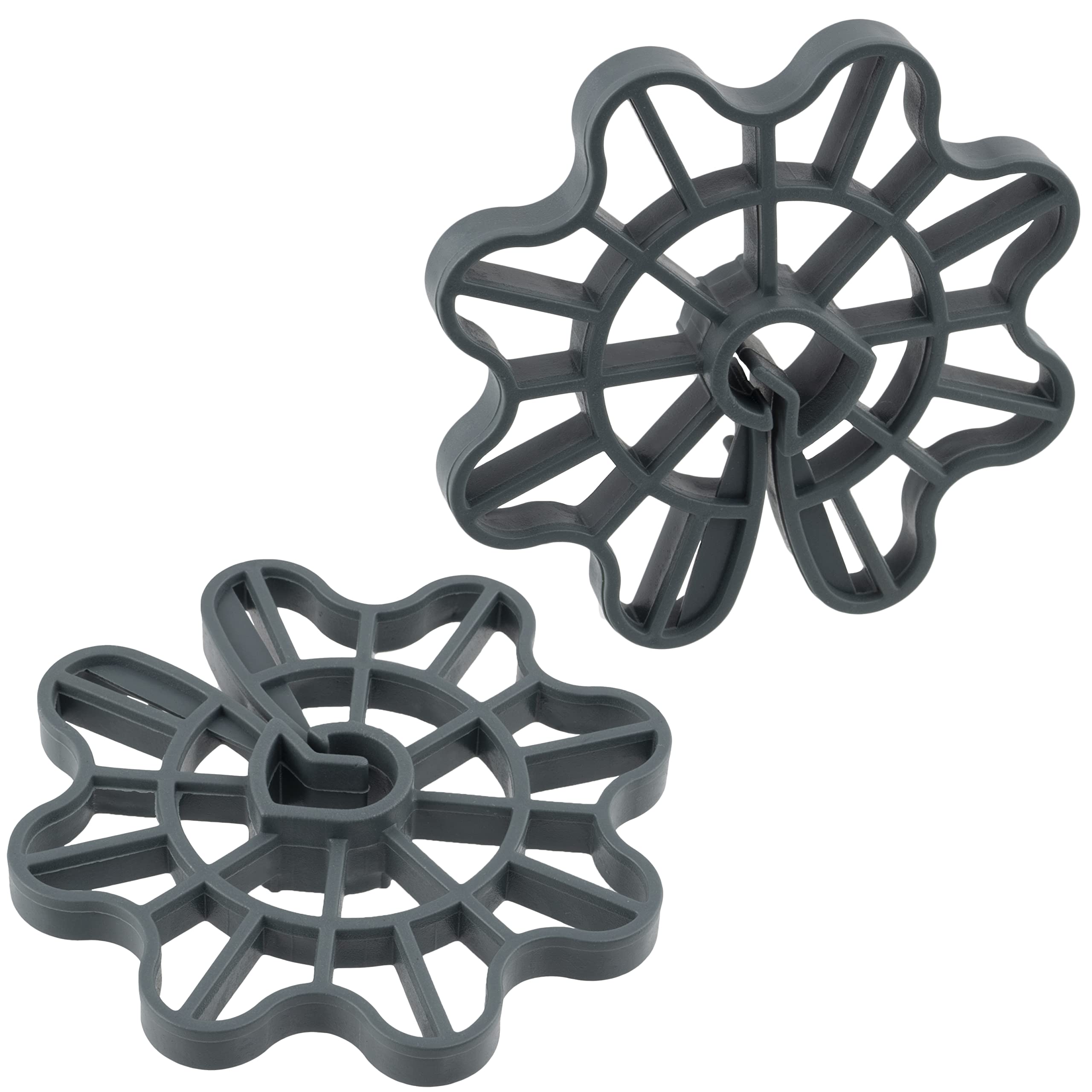 Cuñas de armadura AERZETIX para corregir desvíos en hierro de hormigón y fijación vertical de clip