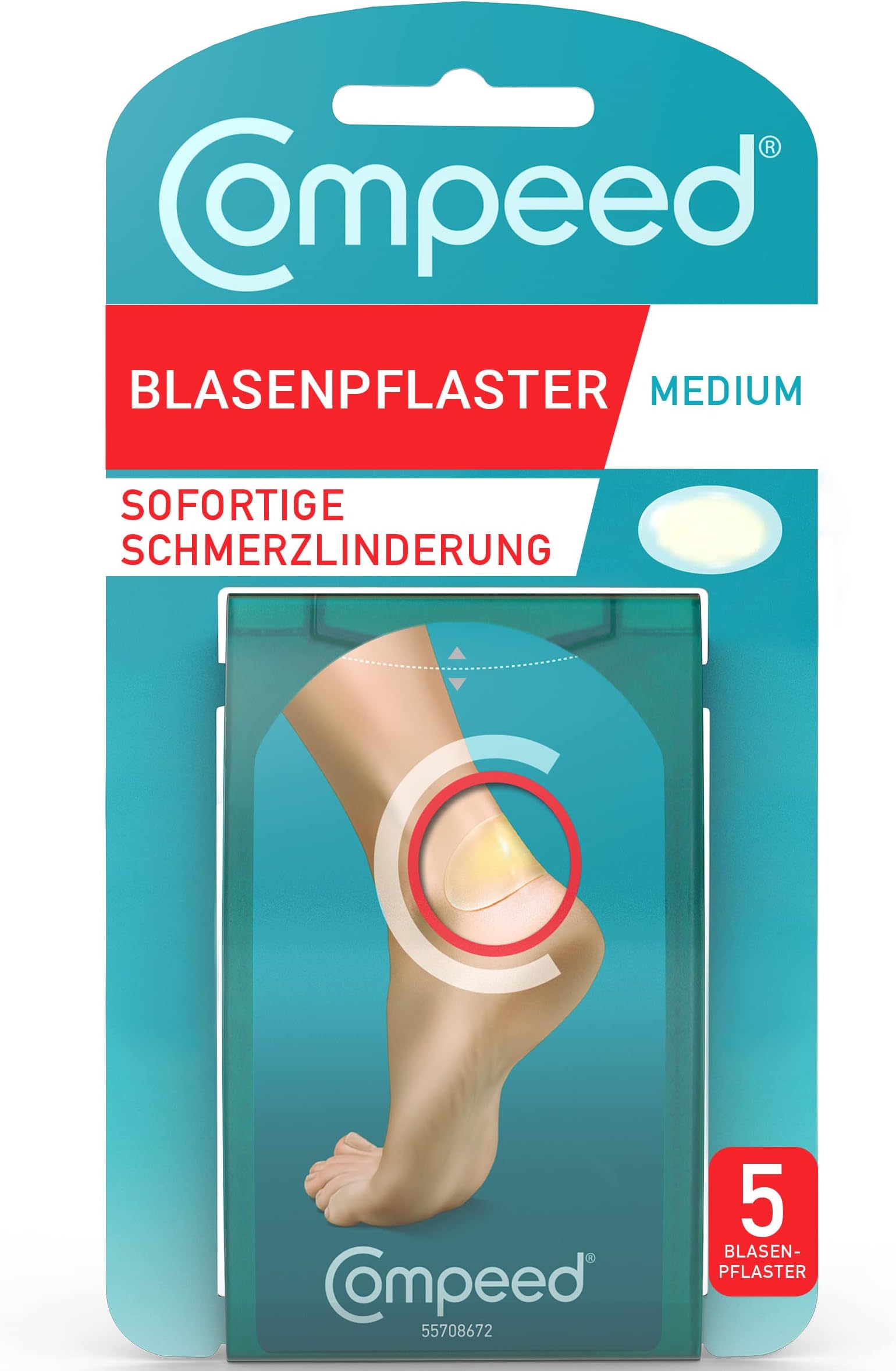 COMPEED Blasenpflaster Medium 5 St (1 x 5 St)