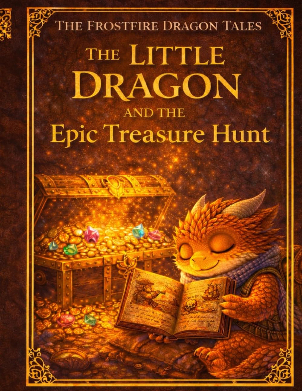 The Little Dragon and the Epic Treasure Hunt (The Frostfire Dragon Tales)