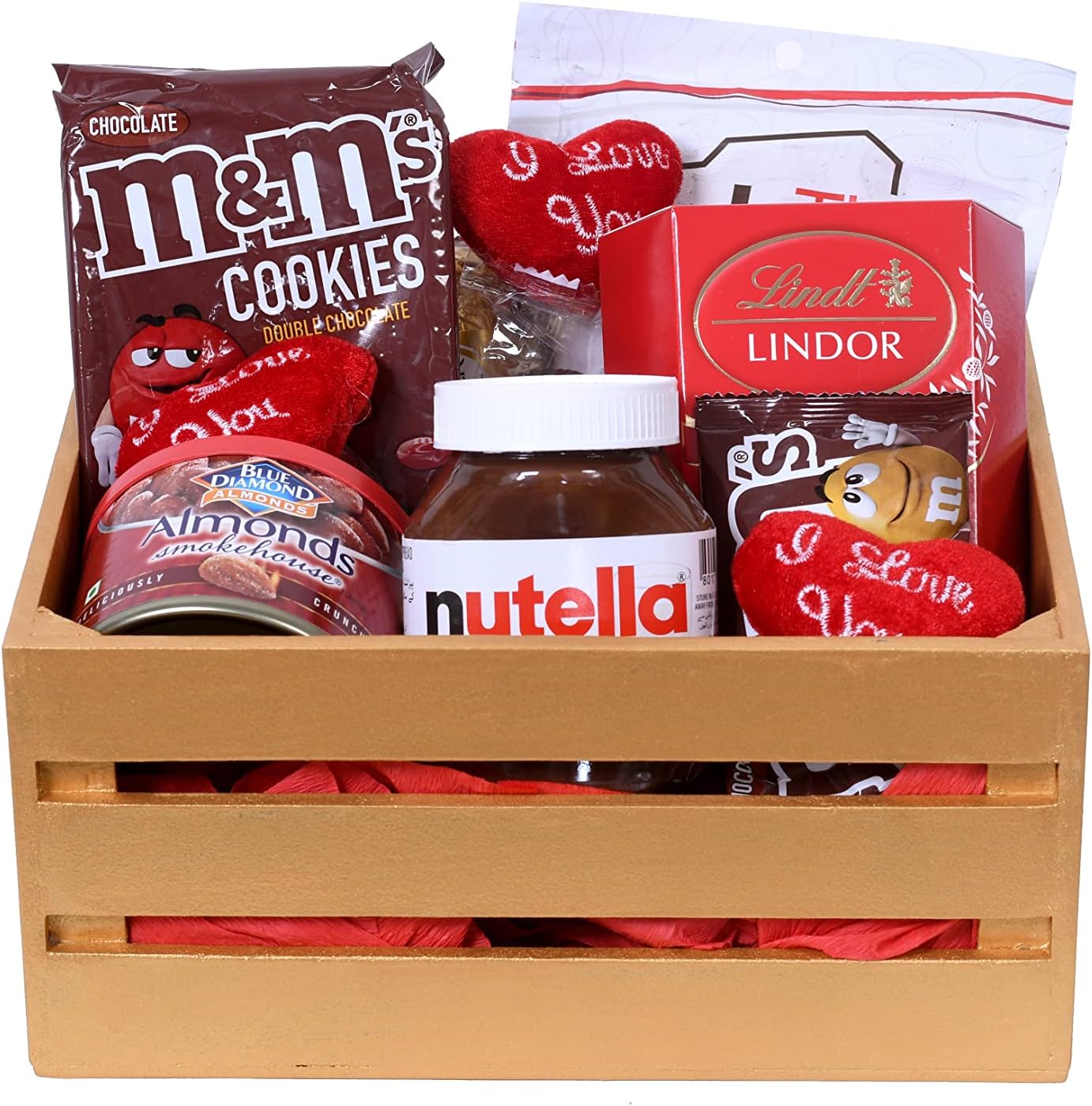 Company Chocolate Gift Hamper Basket | 8-Item Luxury Chocolate & Gourmet Treats Combo | Gift for Boyfriend, Girlfriend, Family & Friends | Valentine’s Day, Wedding & Special Occasions
