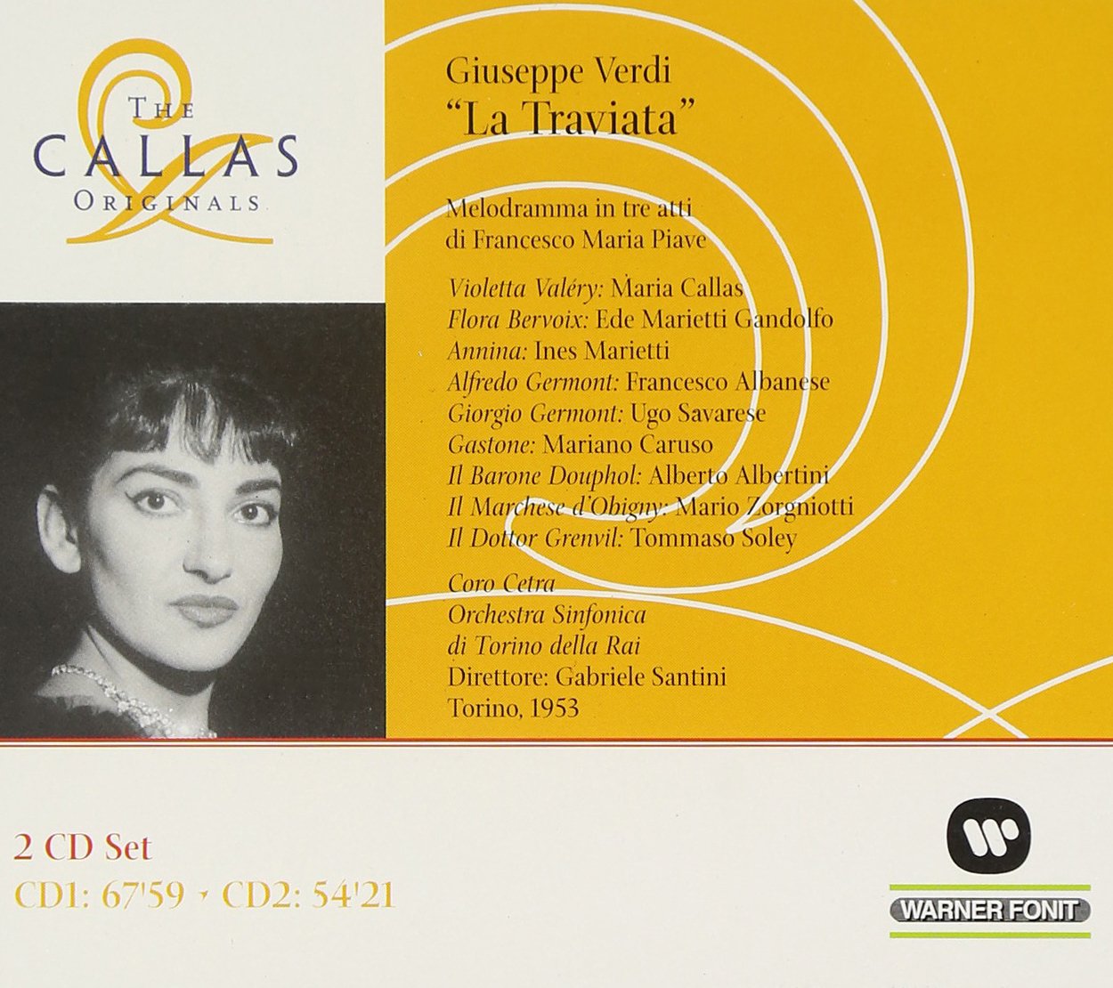 Verdi: La Traviata (Gesamtaufnahme) (ital.) (The Callas Originals)