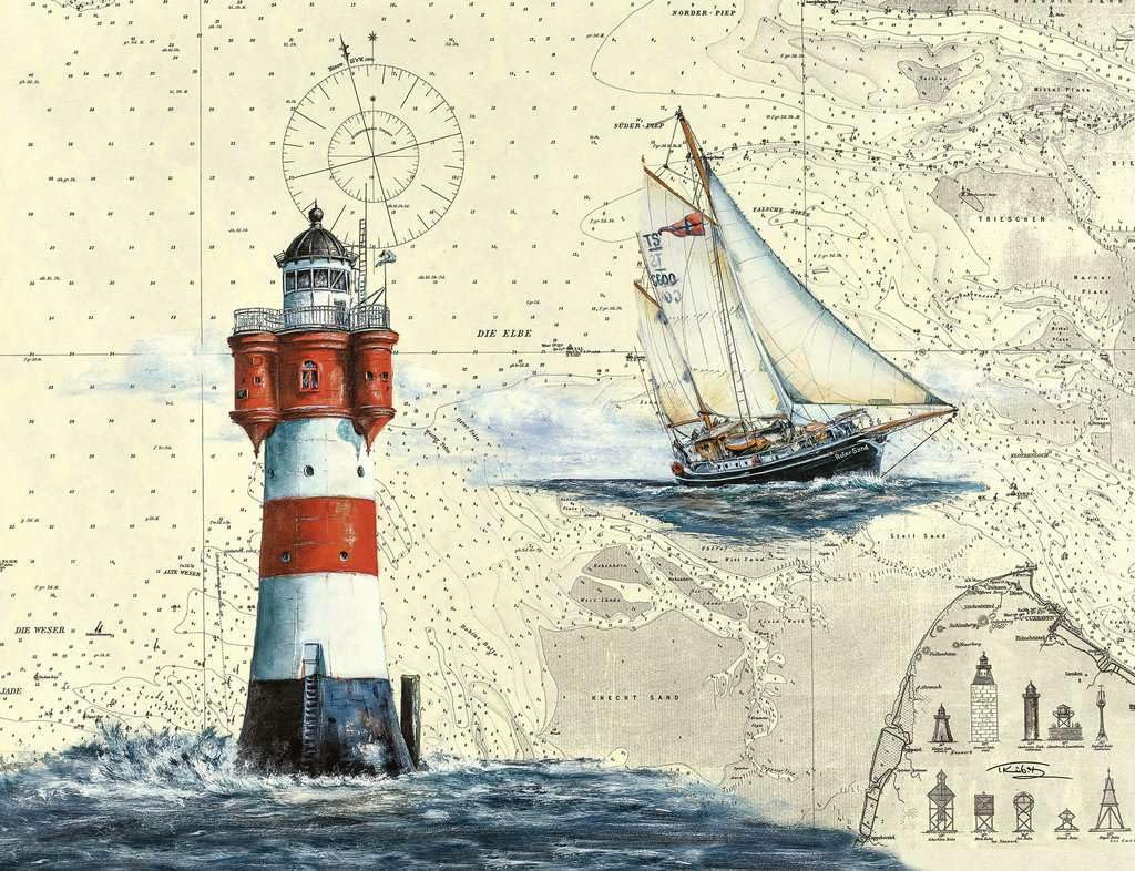 Ravensburger - Puzzle 2000 pièces - Puzzle Adultes - Dès 14 ans - Phare romantique - Puzzle de qualité premium fabriqué en Europe - 12000804