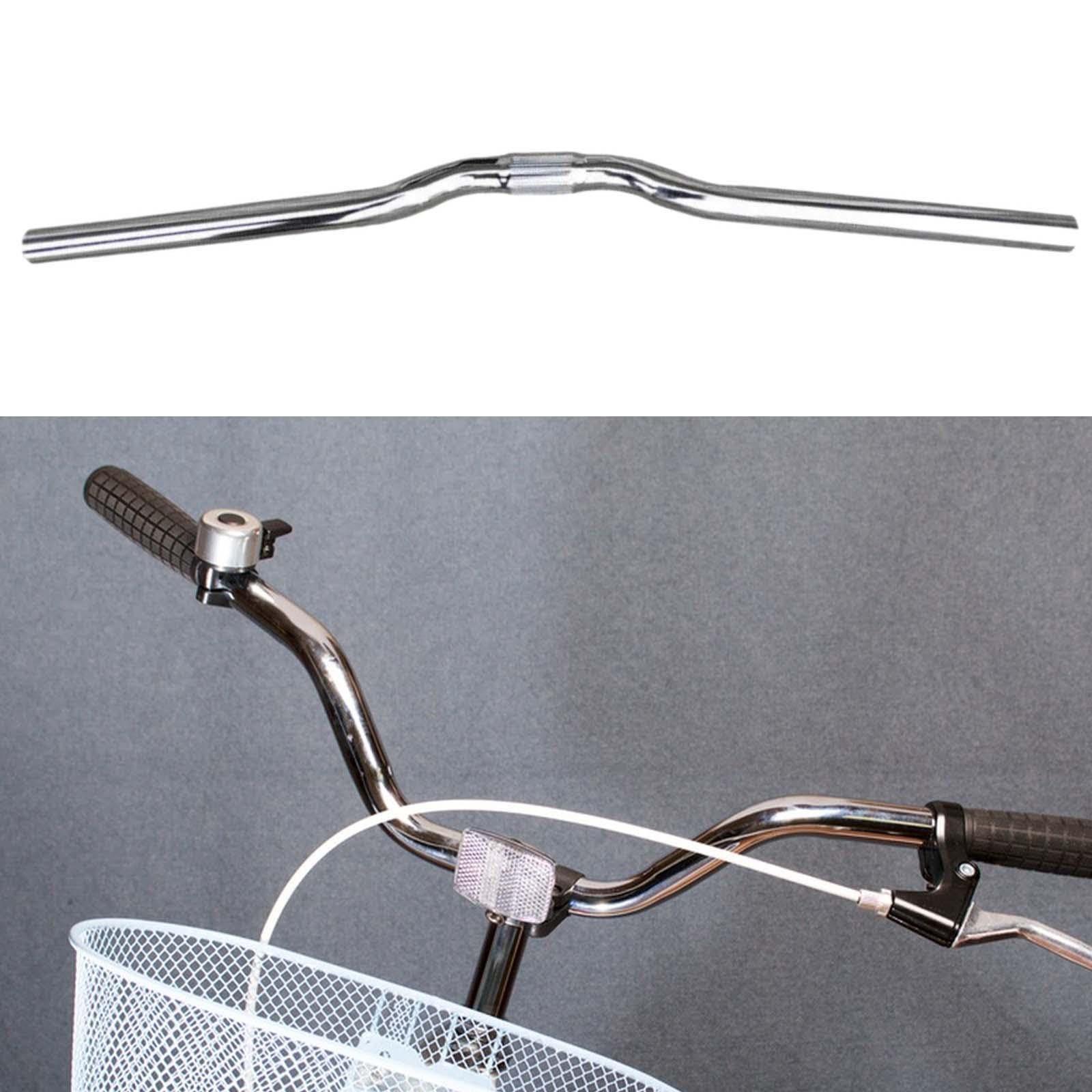 Harayaa Guidon De VTT 25,4 X 620 Mm – Alliage Aluminium Léger, Courbure 6°, Diamètre 22,2 Mm – Compatible Route, VTT, Pliant – Installation Facile