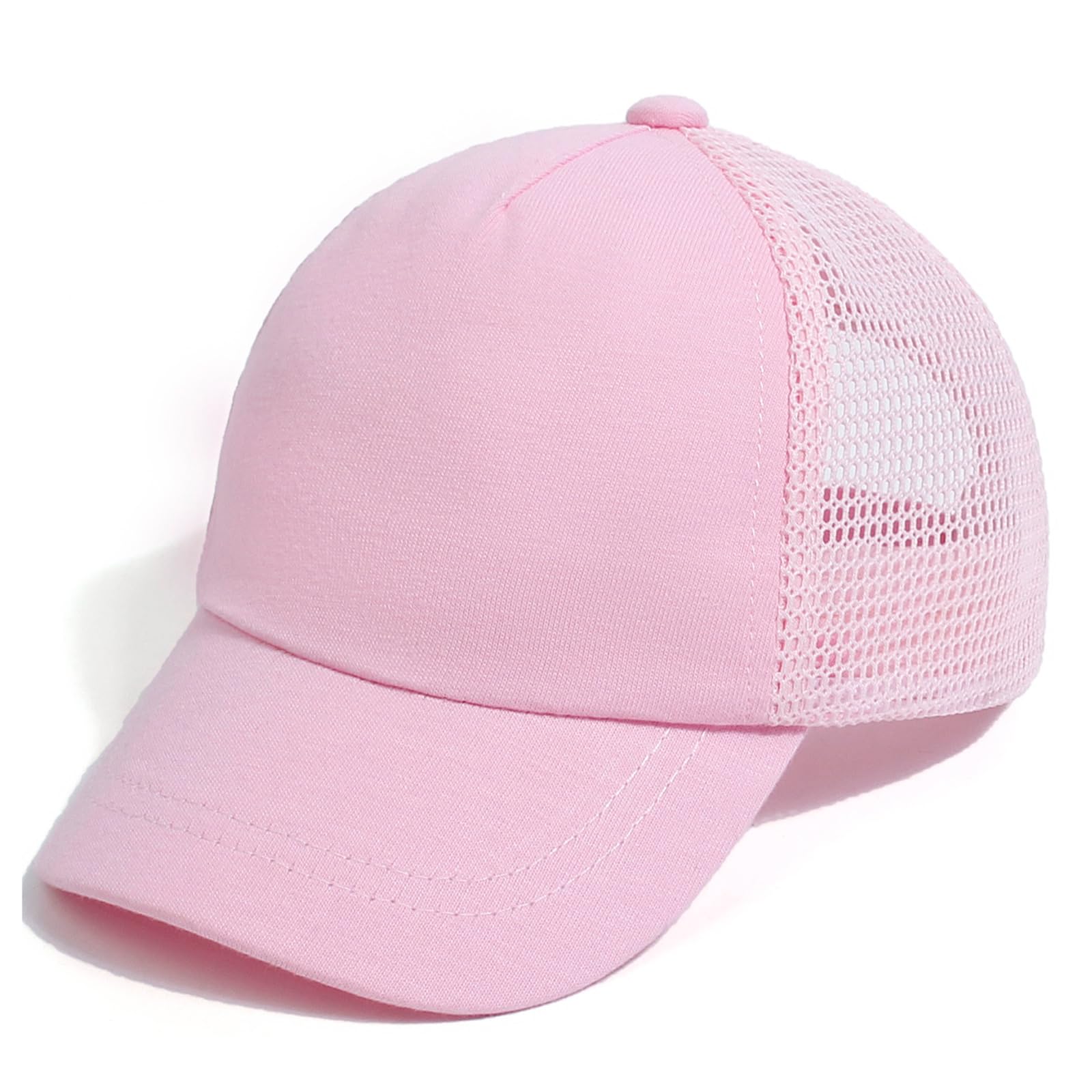 Baby Baseball Cap with Mesh Toddler Baseball Hat Infant Baseball Cap Baby Sun Summer Hat for Kids Pink 2-5T