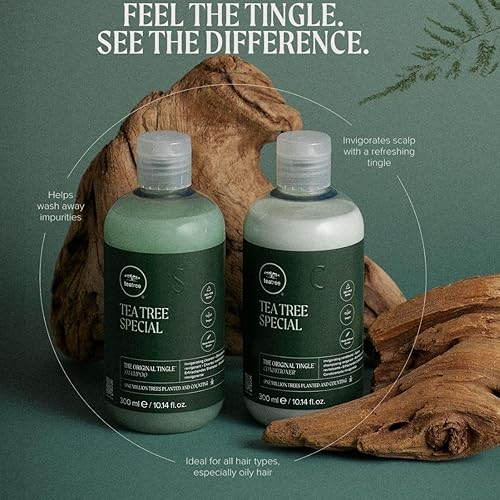Miniatura 3 de Tea Tree Special Shampoo, Deep Cleans, Refreshes Scalp, For All Hair Types, Especially Oily Hair